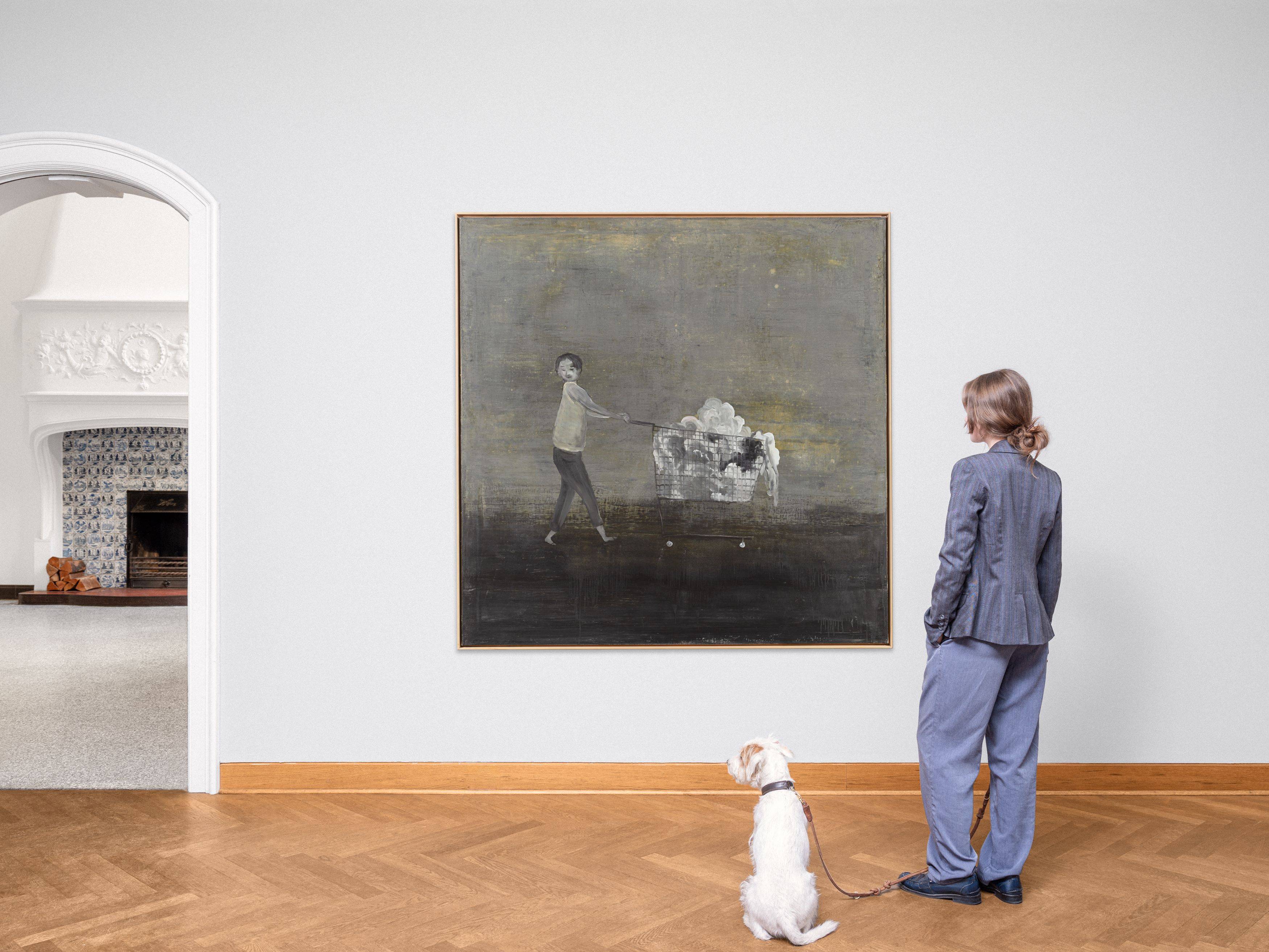 This picture shows the following artwork: Norbert Schwontkowski. Sleepwalker. 2006.