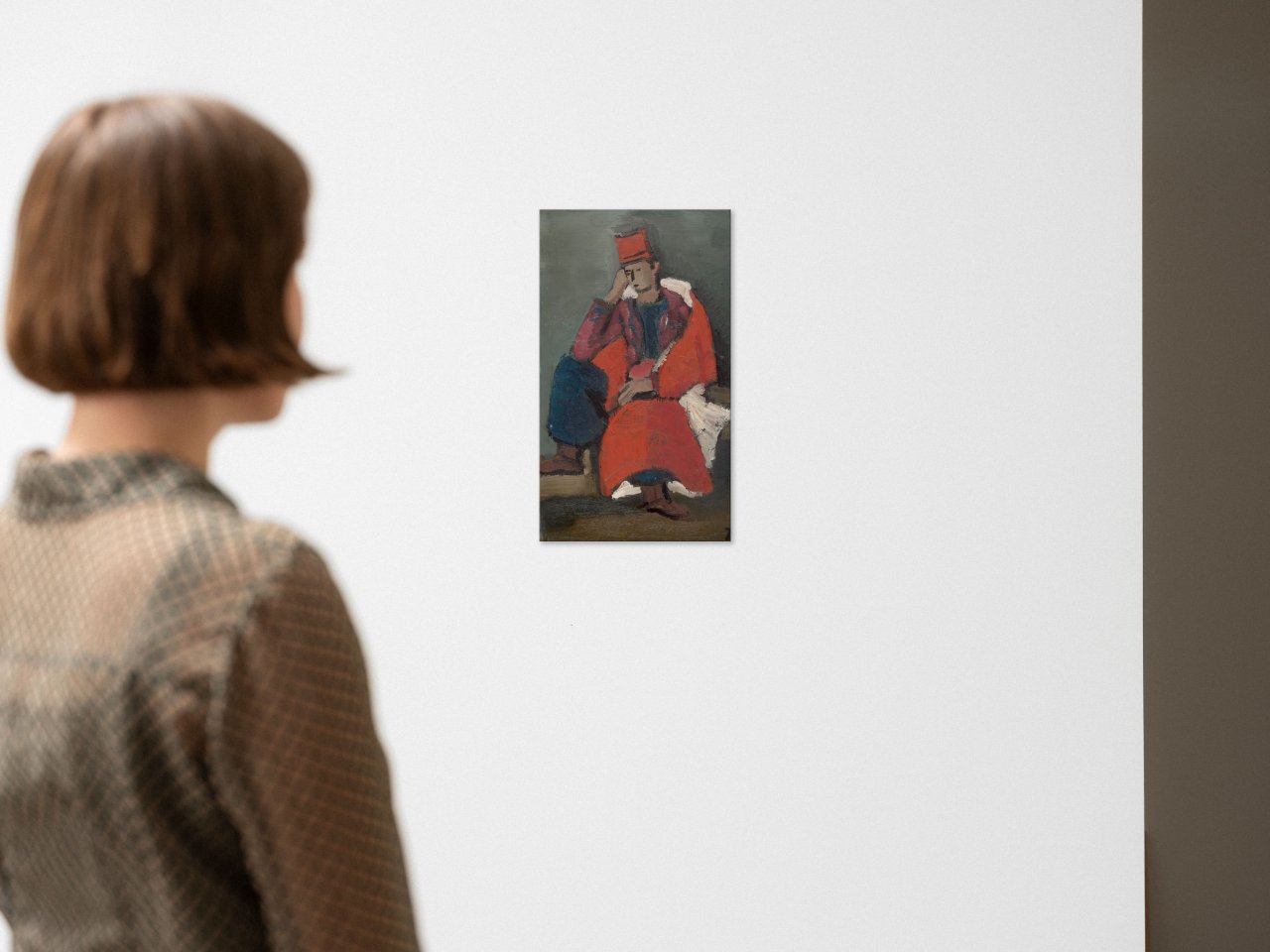 This picture shows the following artwork: Helmut Kolle. Spahi. Circa 1924/31.