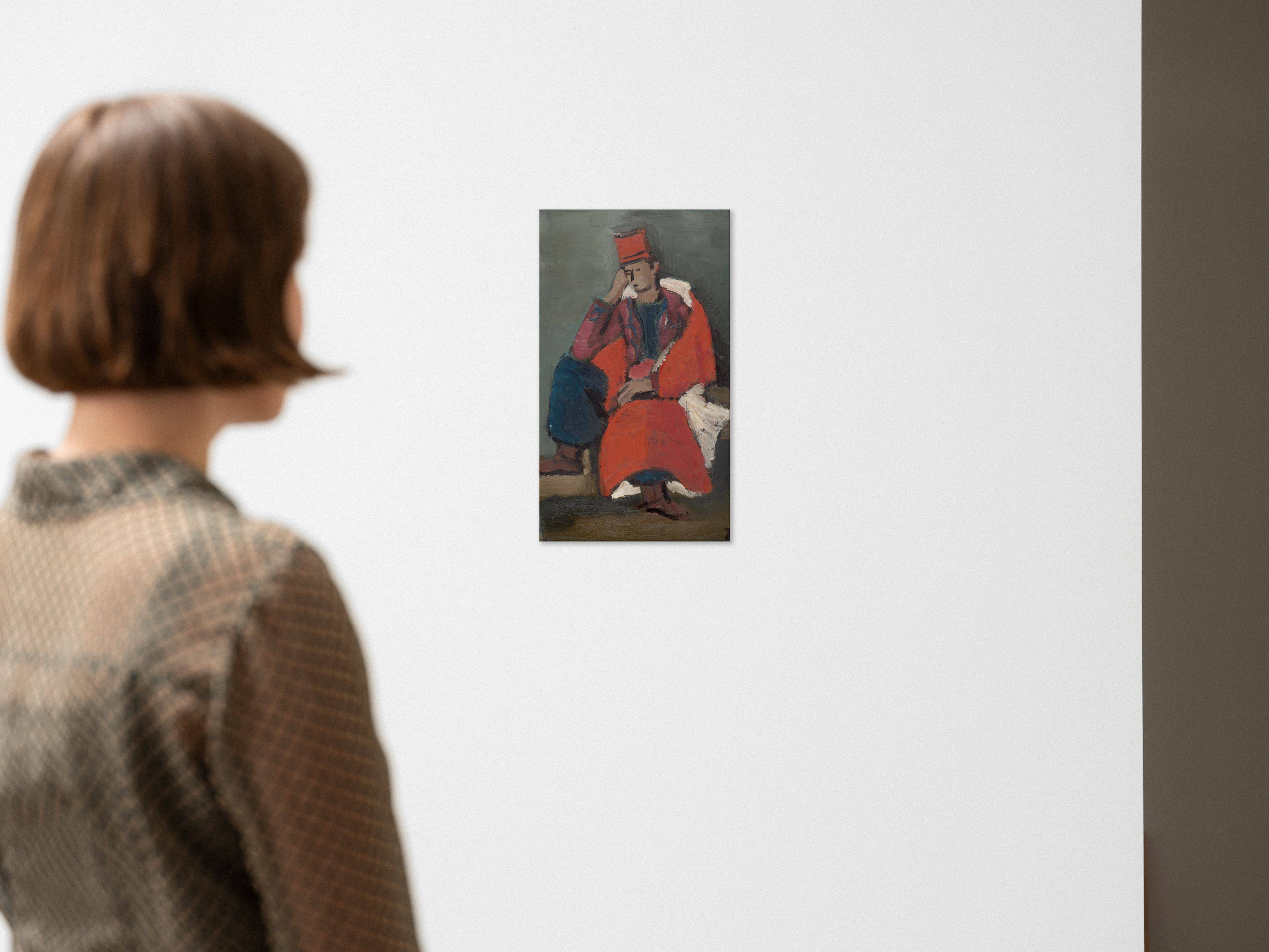 This picture shows the following artwork: Helmut Kolle. Spahi. Circa 1924/31.