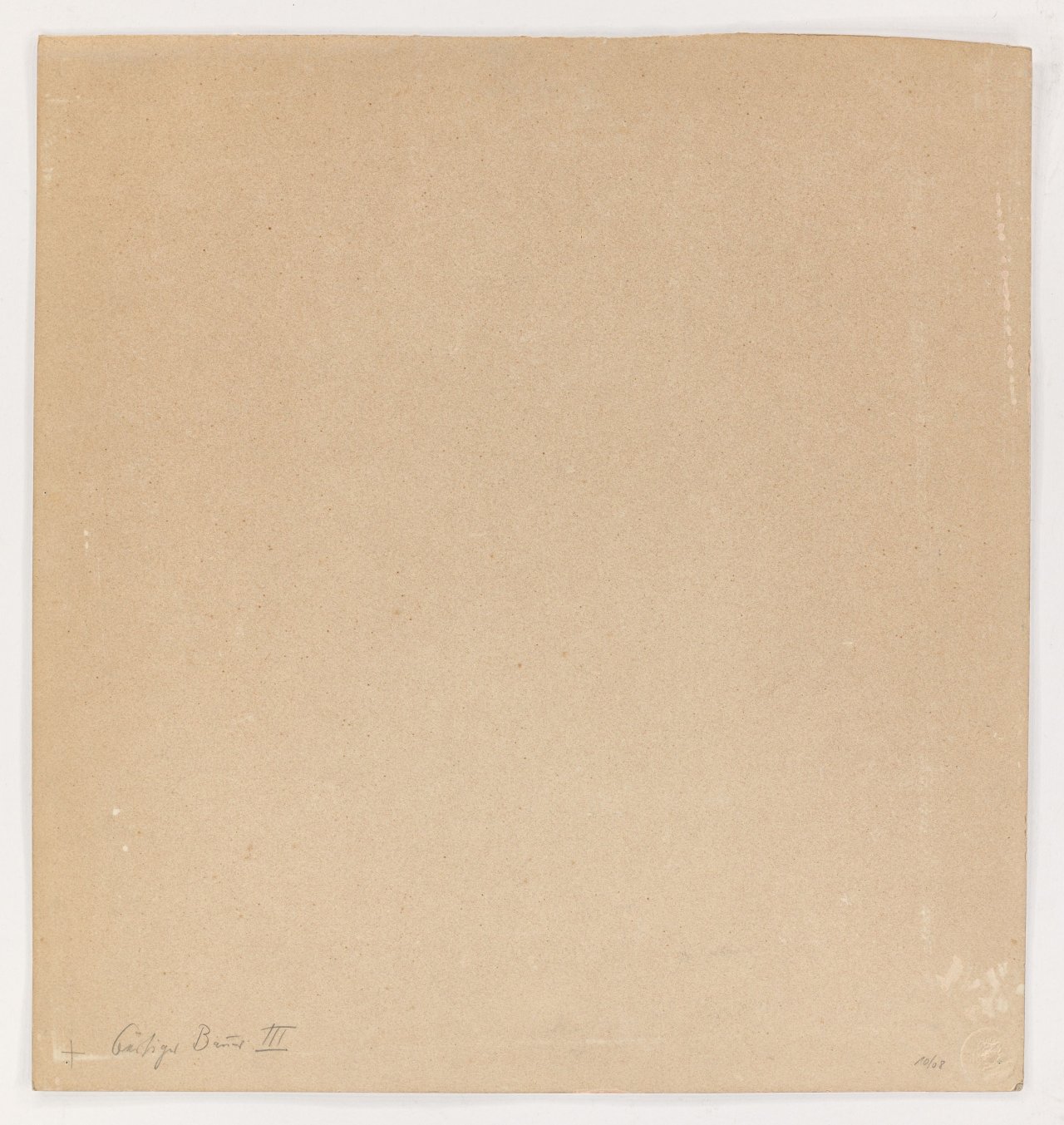 This picture shows the following artwork: Otto Dix. ”Bärtiger Bauer III”. 1939.