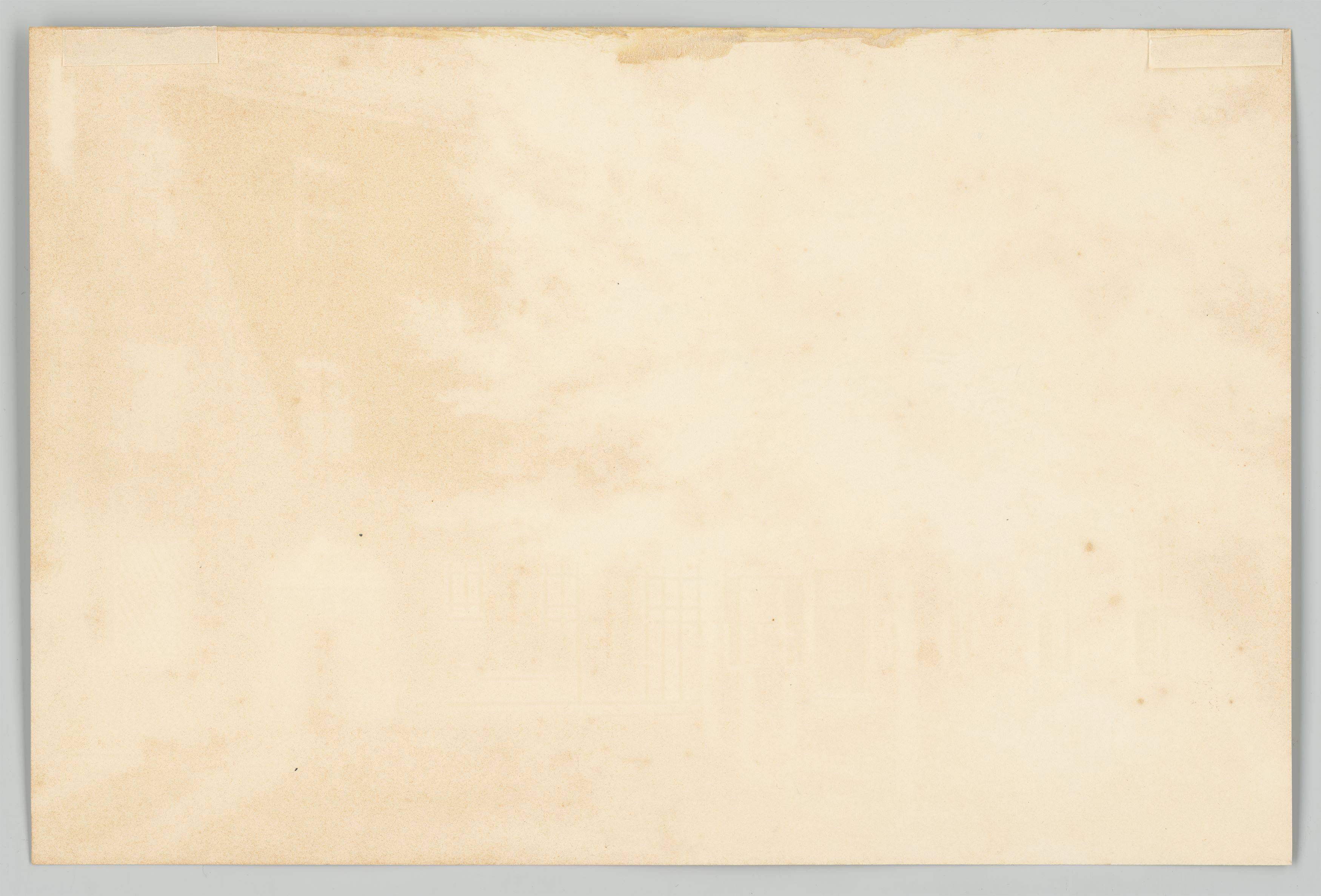 Auf diesem Bild ist das folgende Kunstwerk zu sehen: Eduard Gaertner. „Hof des Joachimsthalschen Gymnasiums“. 1857.