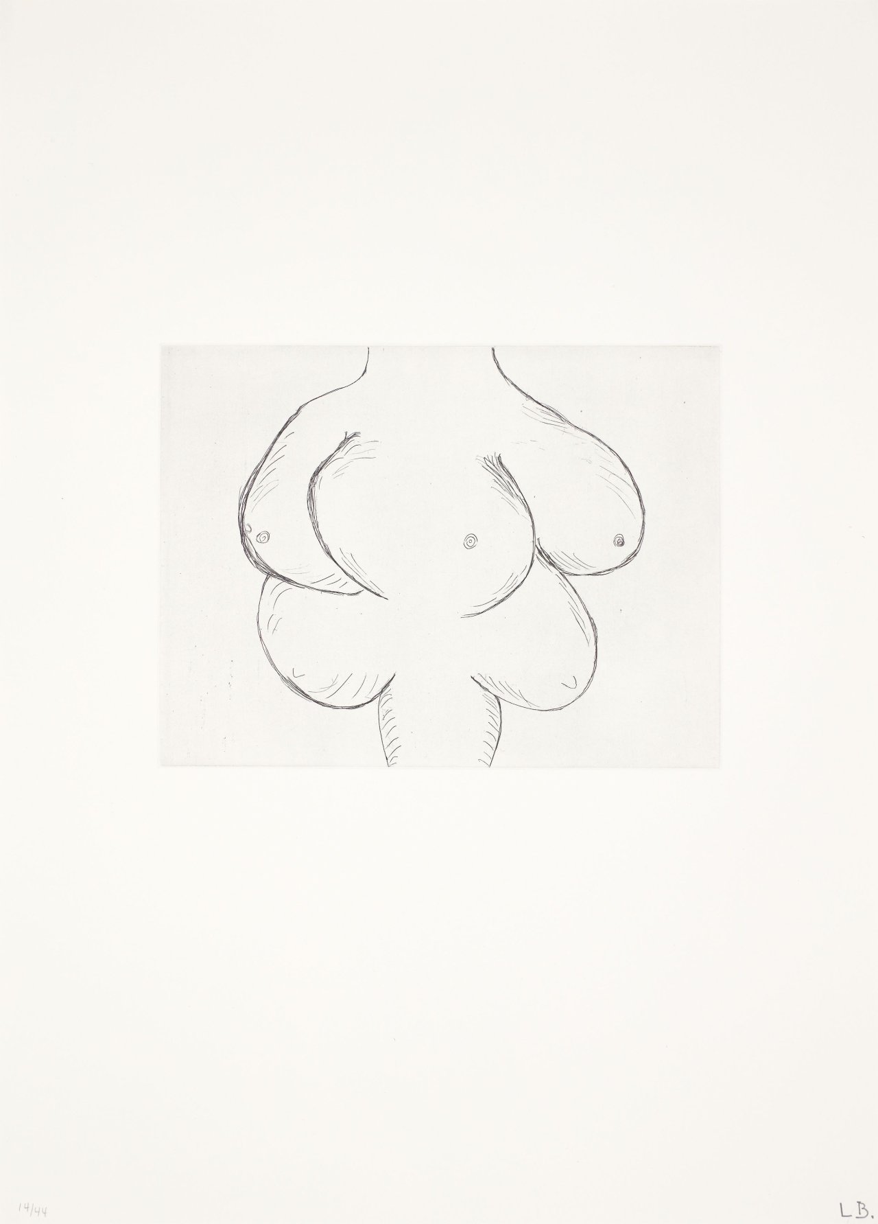 This picture shows the following artwork: Louise Bourgeois. ”Anatomy”. 1989/90.