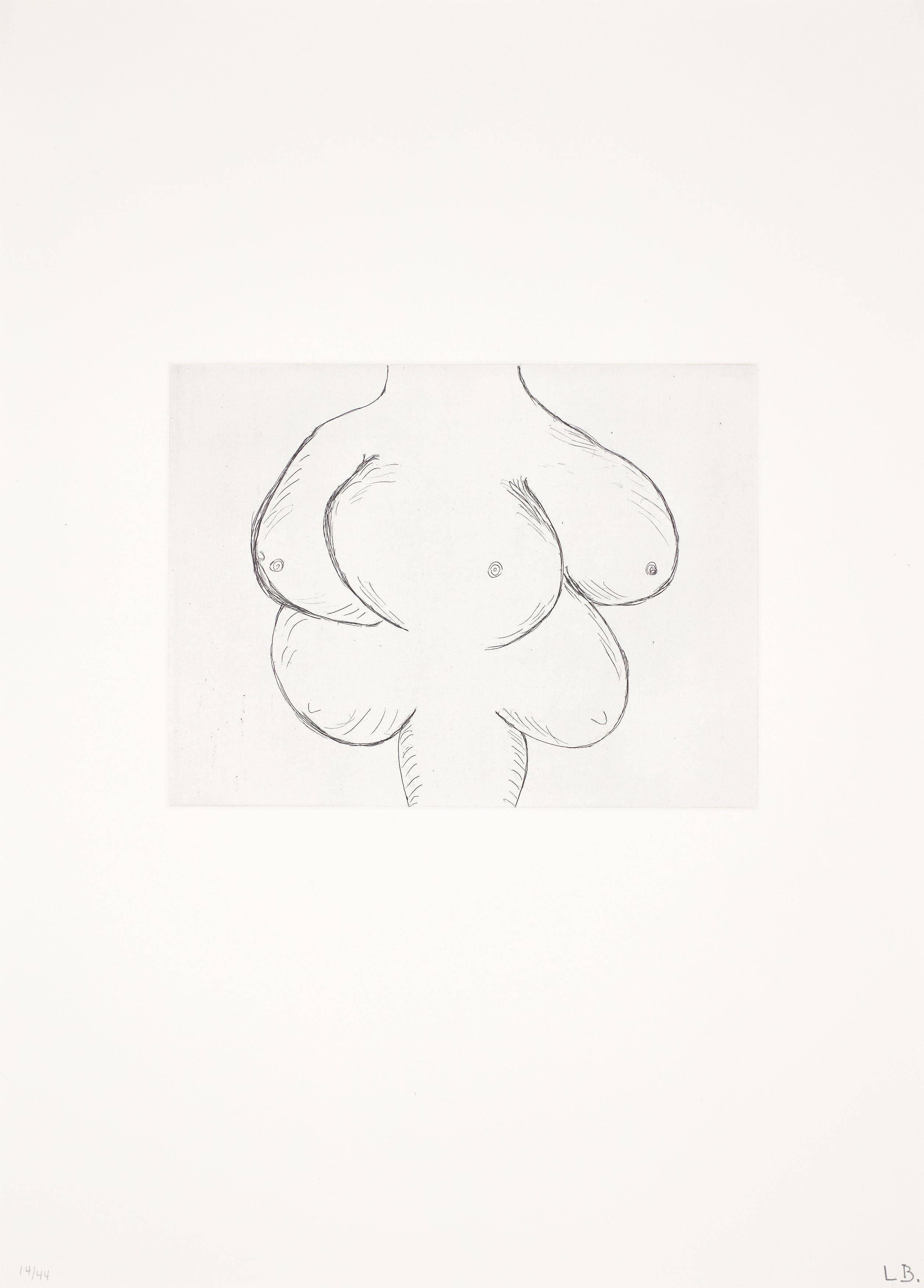 This picture shows the following artwork: Louise Bourgeois. ”Anatomy”. 1989/90.