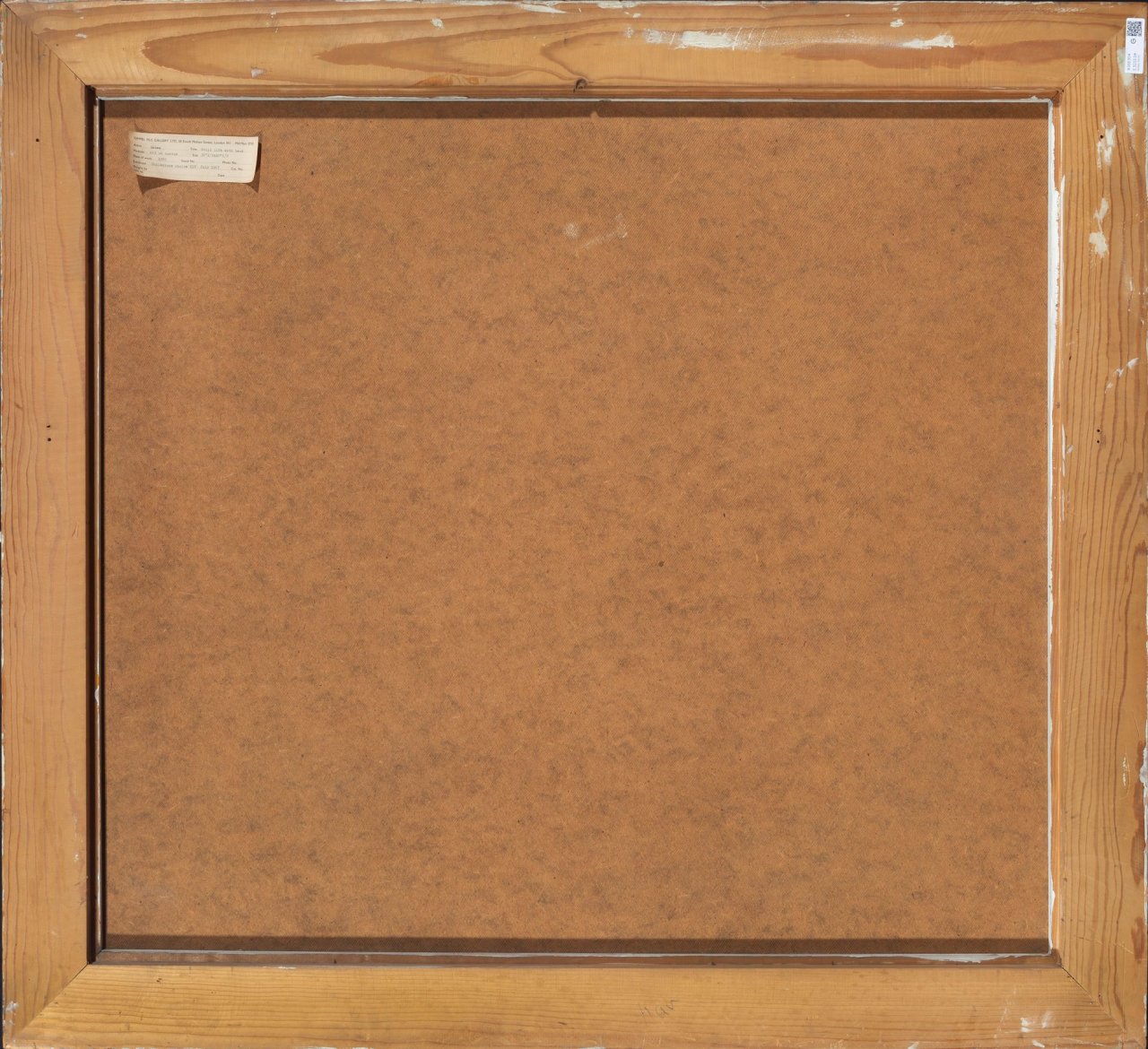 Auf diesem Bild ist das folgende Kunstwerk zu sehen: Horst Antes. „Stilleben (oval)“. 1965.