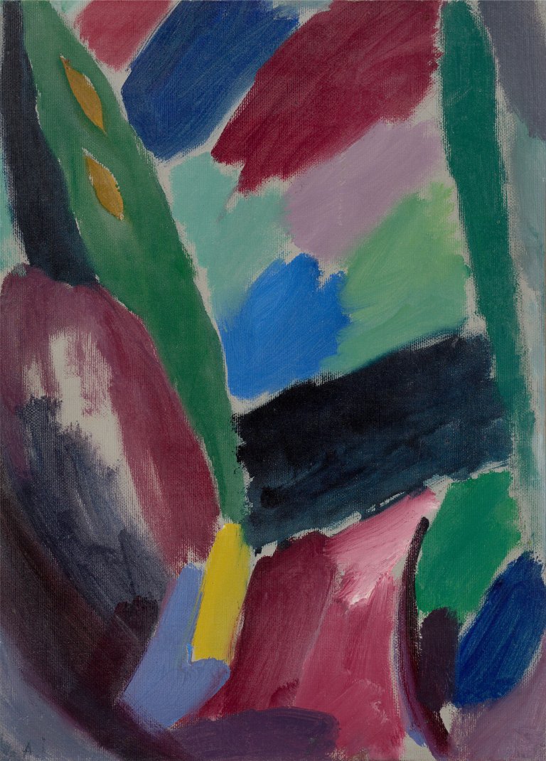 Auf diesem Bild ist das folgende Kunstwerk zu sehen: Alexej von Jawlensky. „Variation“. 1916.