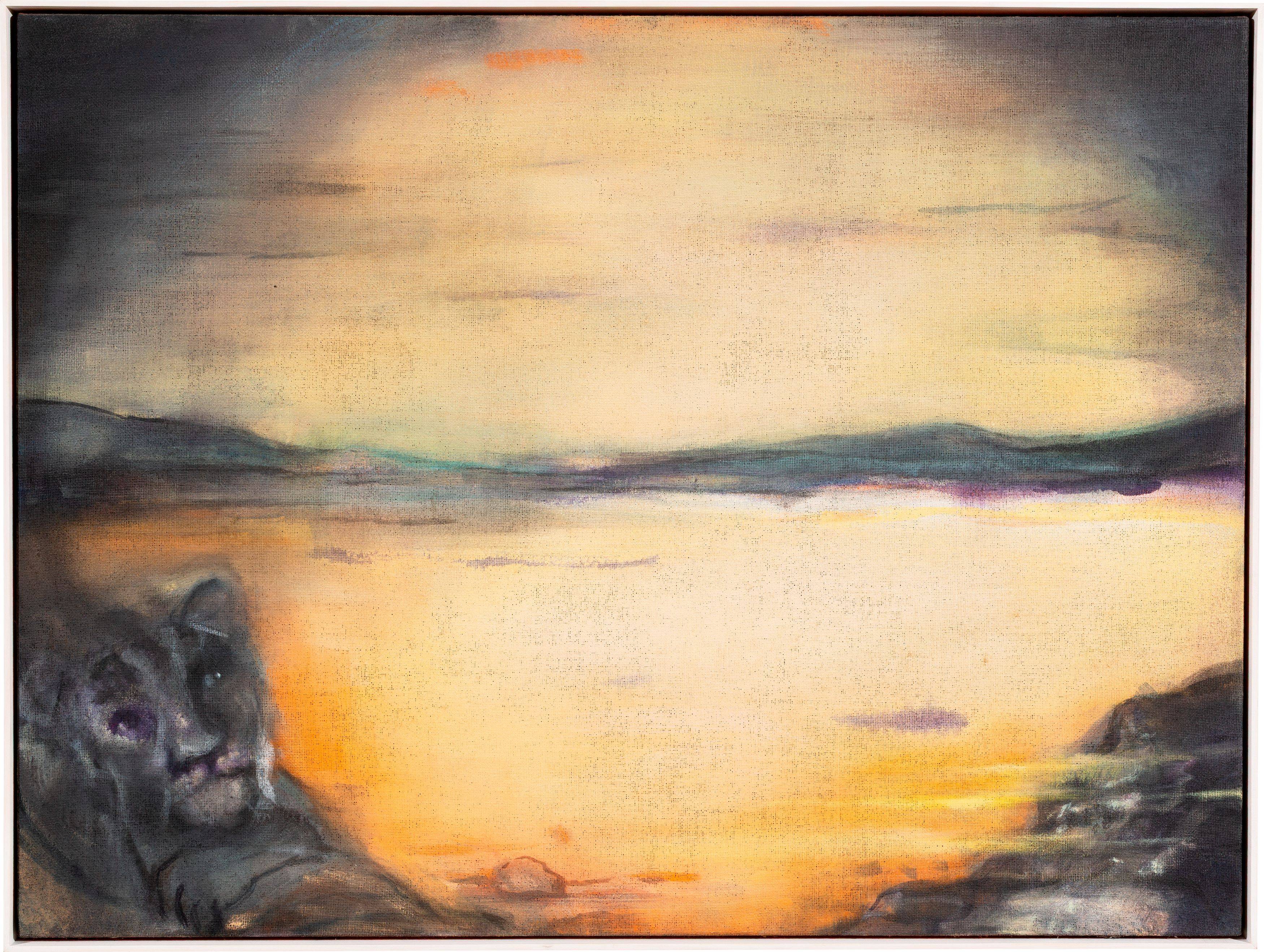 This picture shows the following artwork: Leiko Ikemura. Untitled. 2009.