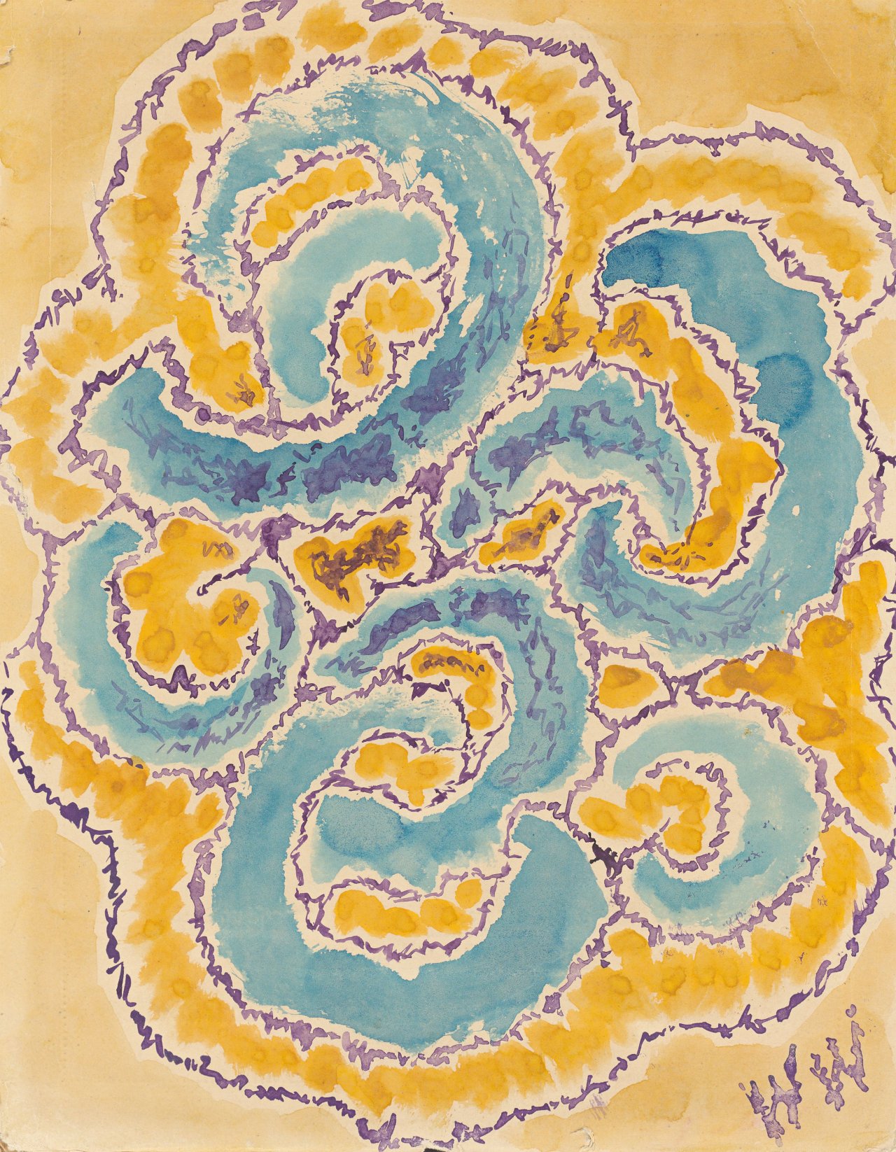 This picture shows the following artwork: William Wauer. Untitled. 1918.