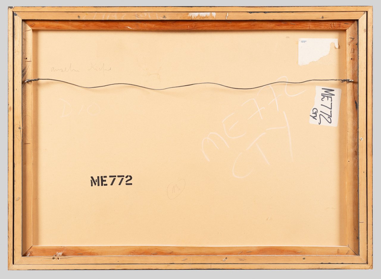 Auf diesem Bild ist das folgende Kunstwerk zu sehen: Anselm Kiefer. Johannisnacht. 1977–85.