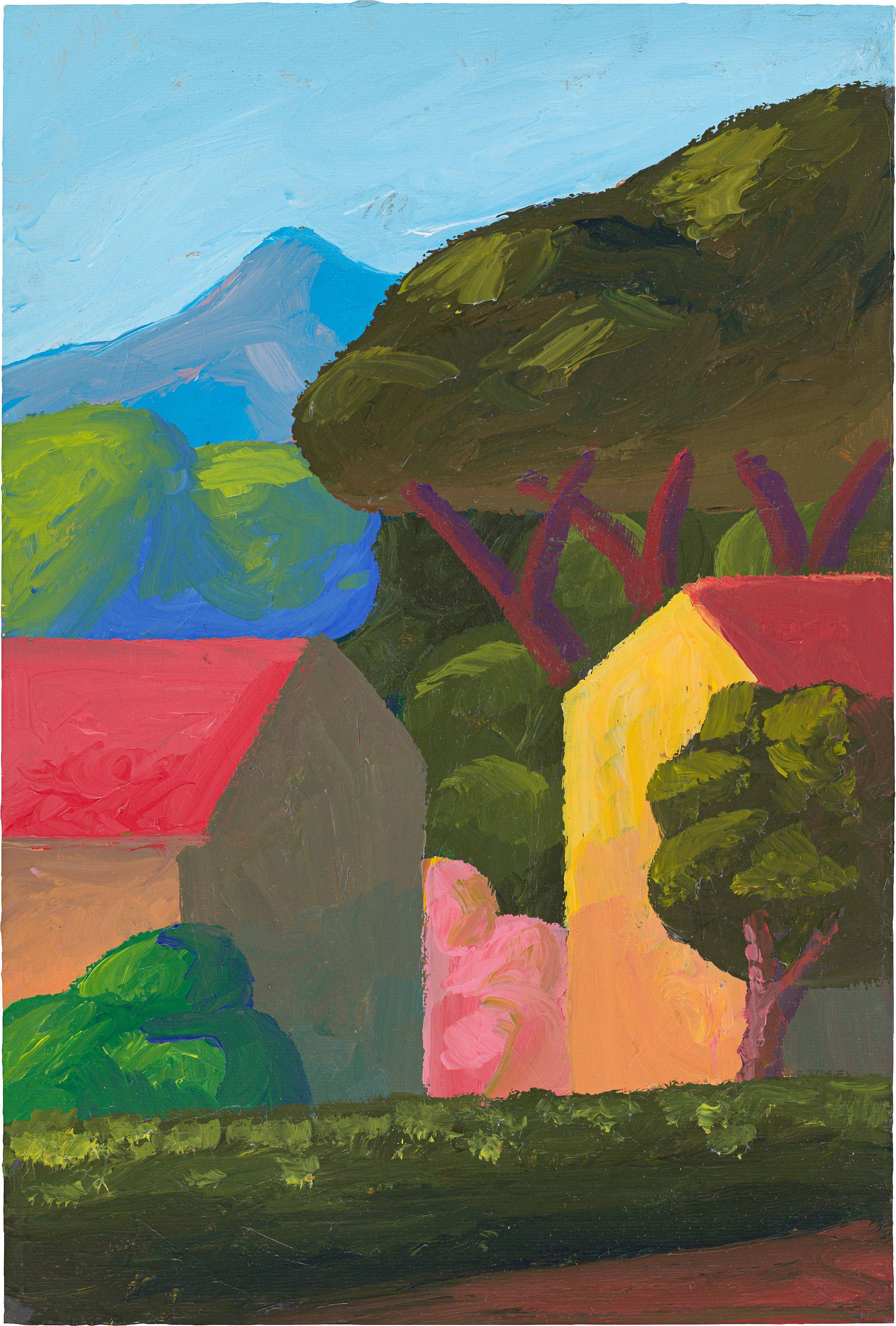 Auf diesem Bild ist das folgende Kunstwerk zu sehen:  Salvo. „Versilia“. 1991.