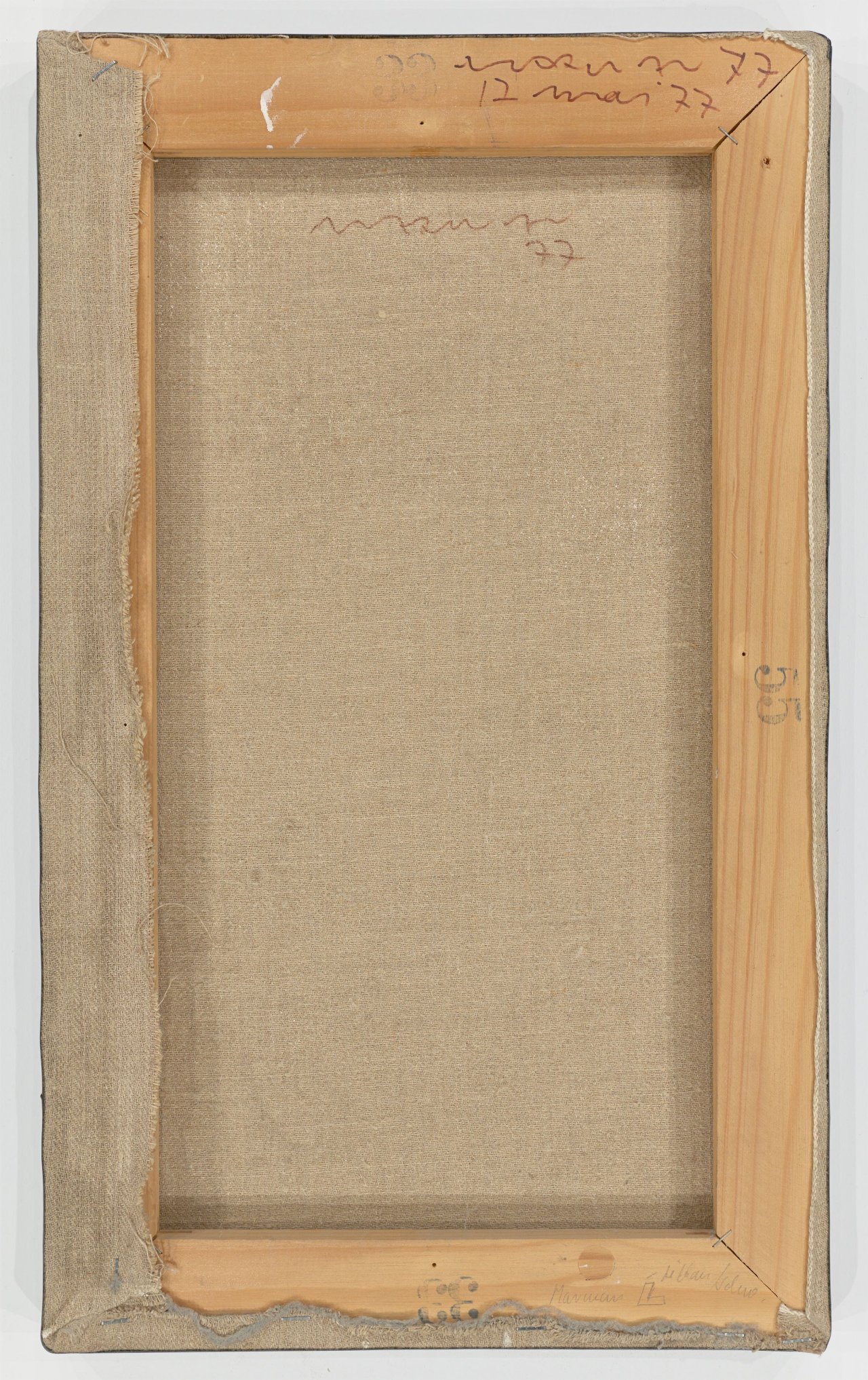 This picture shows the following artwork:  Marwan. Untitled. 1977.