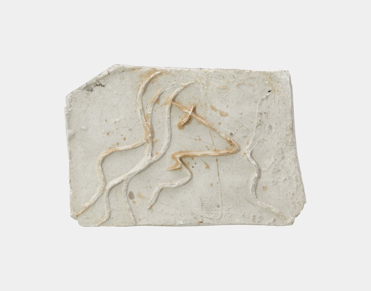 Auf diesem Bild ist das folgende Kunstwerk zu sehen: Hermann Glöckner. Zwei Profile. 1956.