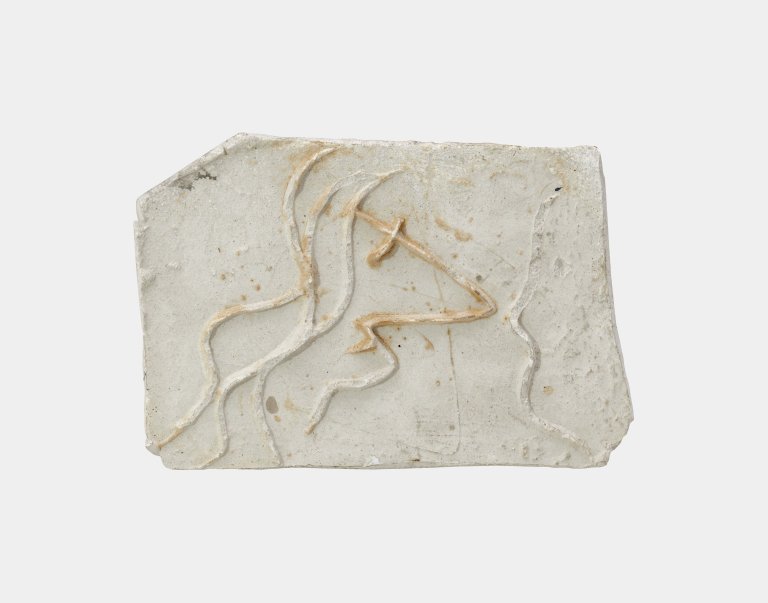 Auf diesem Bild ist das folgende Kunstwerk zu sehen: Hermann Glöckner. Zwei Profile. 1956.