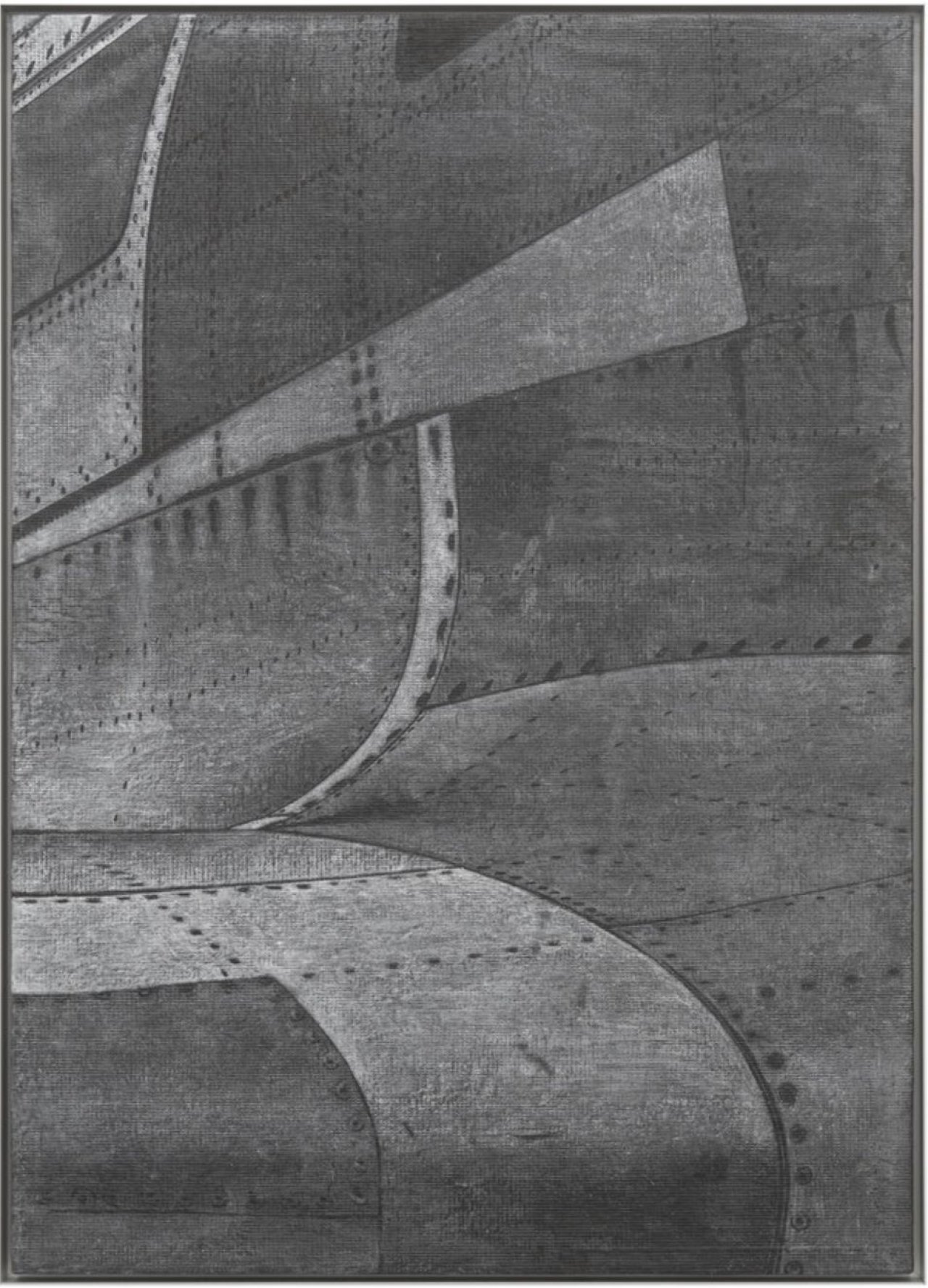 This picture shows the following artwork: Daniel Hölzl. ”GROUNDED NO. FIVE”. 2022.