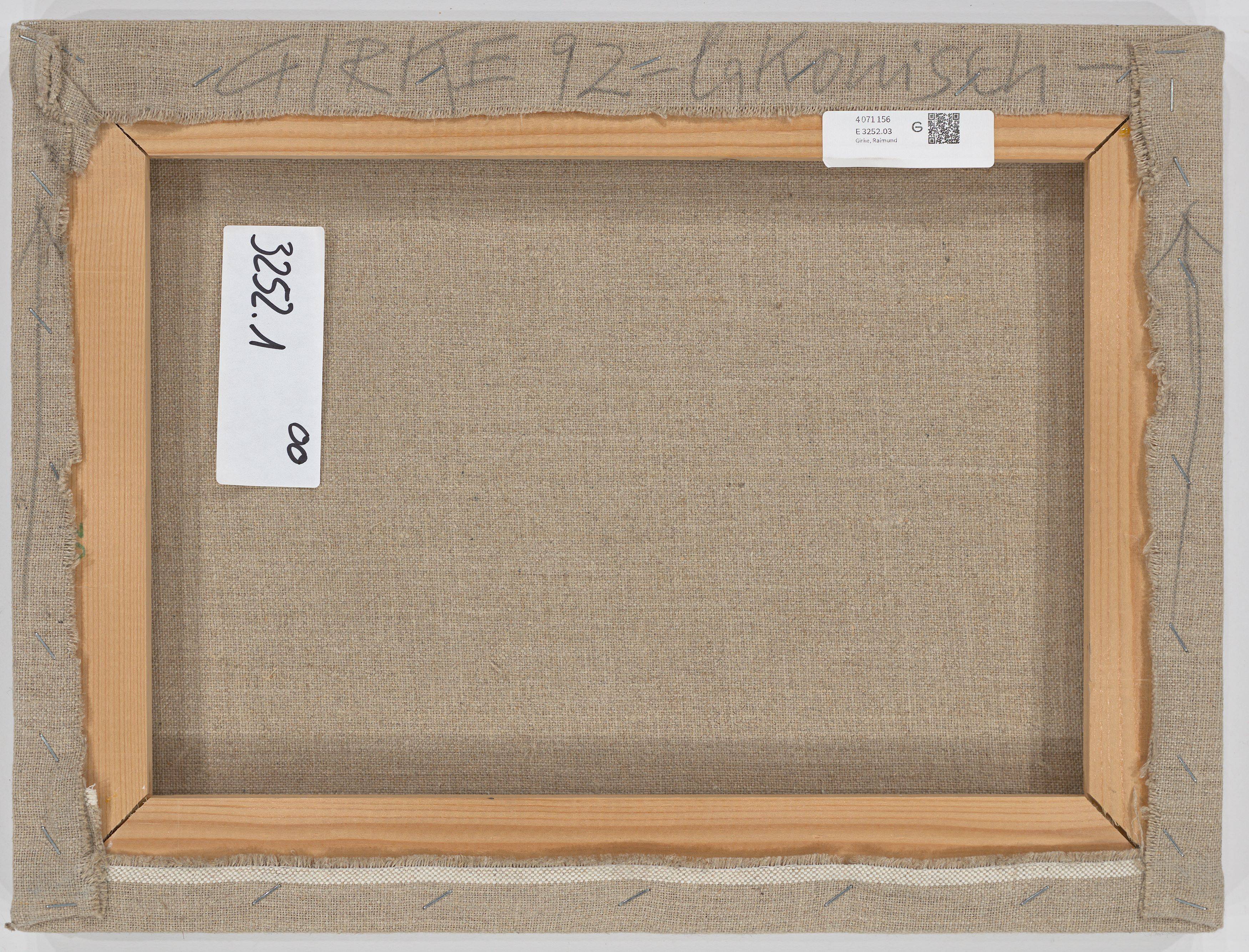 This picture shows the following artwork: Raimund Girke. ”lakonisch”. 1992.