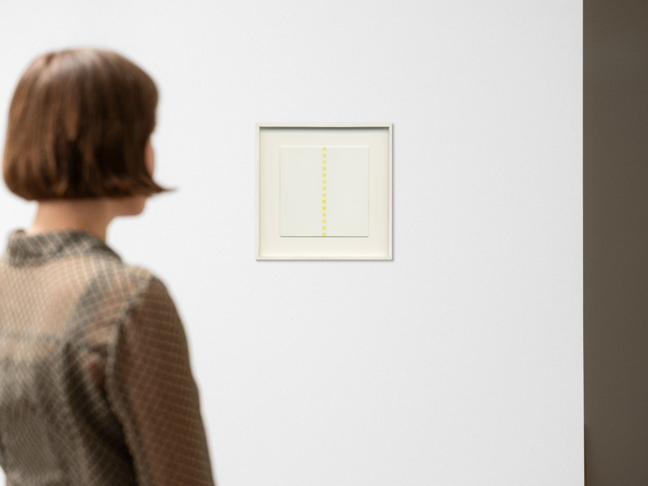 Auf diesem Bild ist das folgende Kunstwerk zu sehen: Antonio Calderara. „Pittura“. 1972.