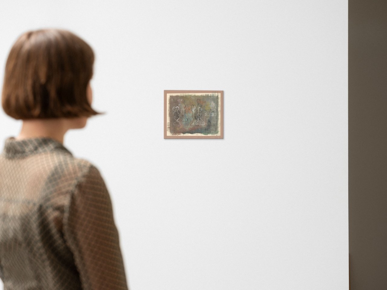 This picture shows the following artwork: Rolf Cavael. Untitled. 1947.