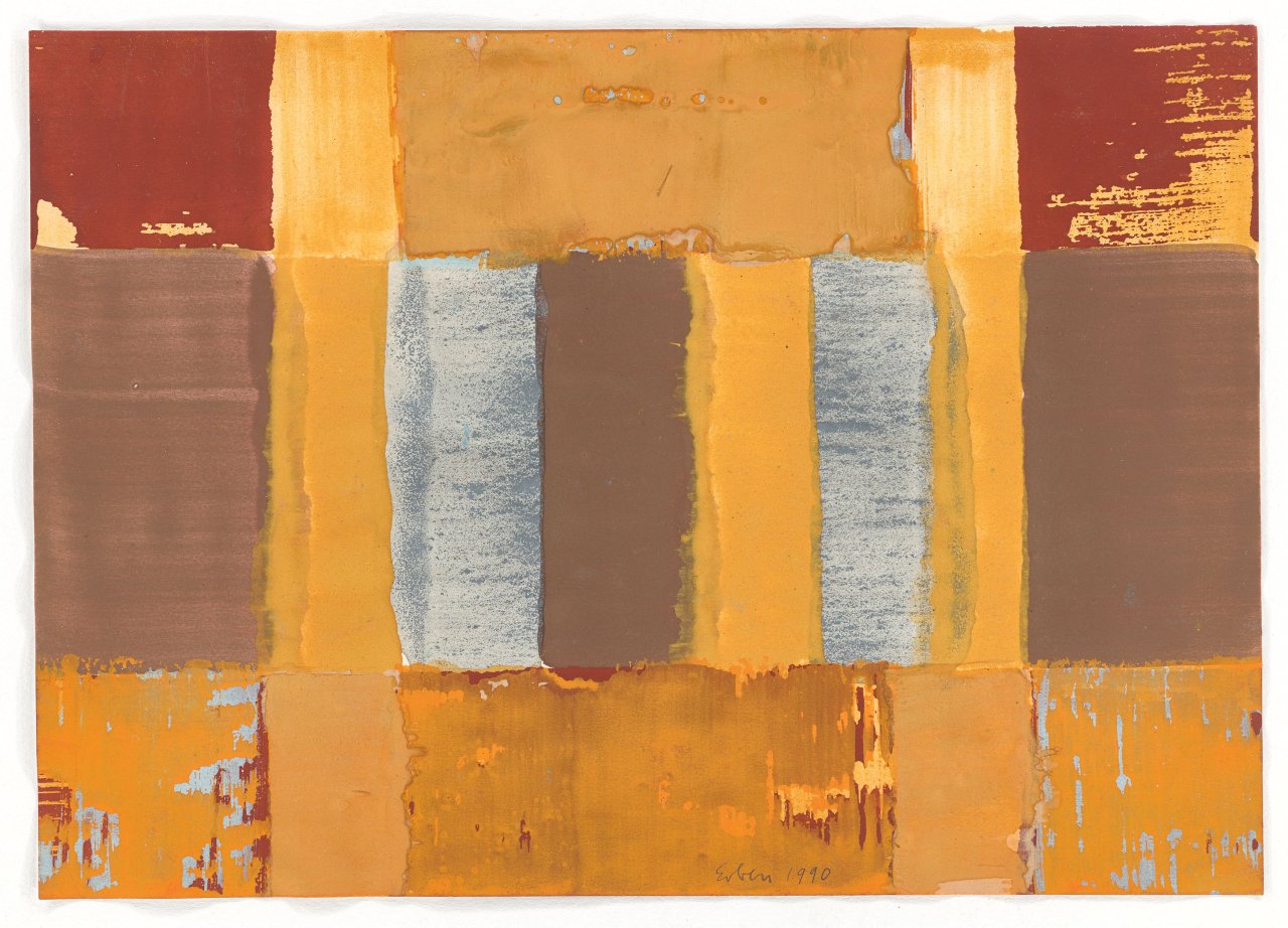 Auf diesem Bild ist das folgende Kunstwerk zu sehen: Ulrich Erben. Ohne Titel. 1990.