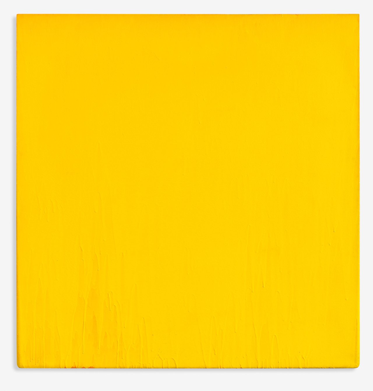 This picture shows the following artwork: Joseph Marioni. Yellow Painting (No. 3). 1986.