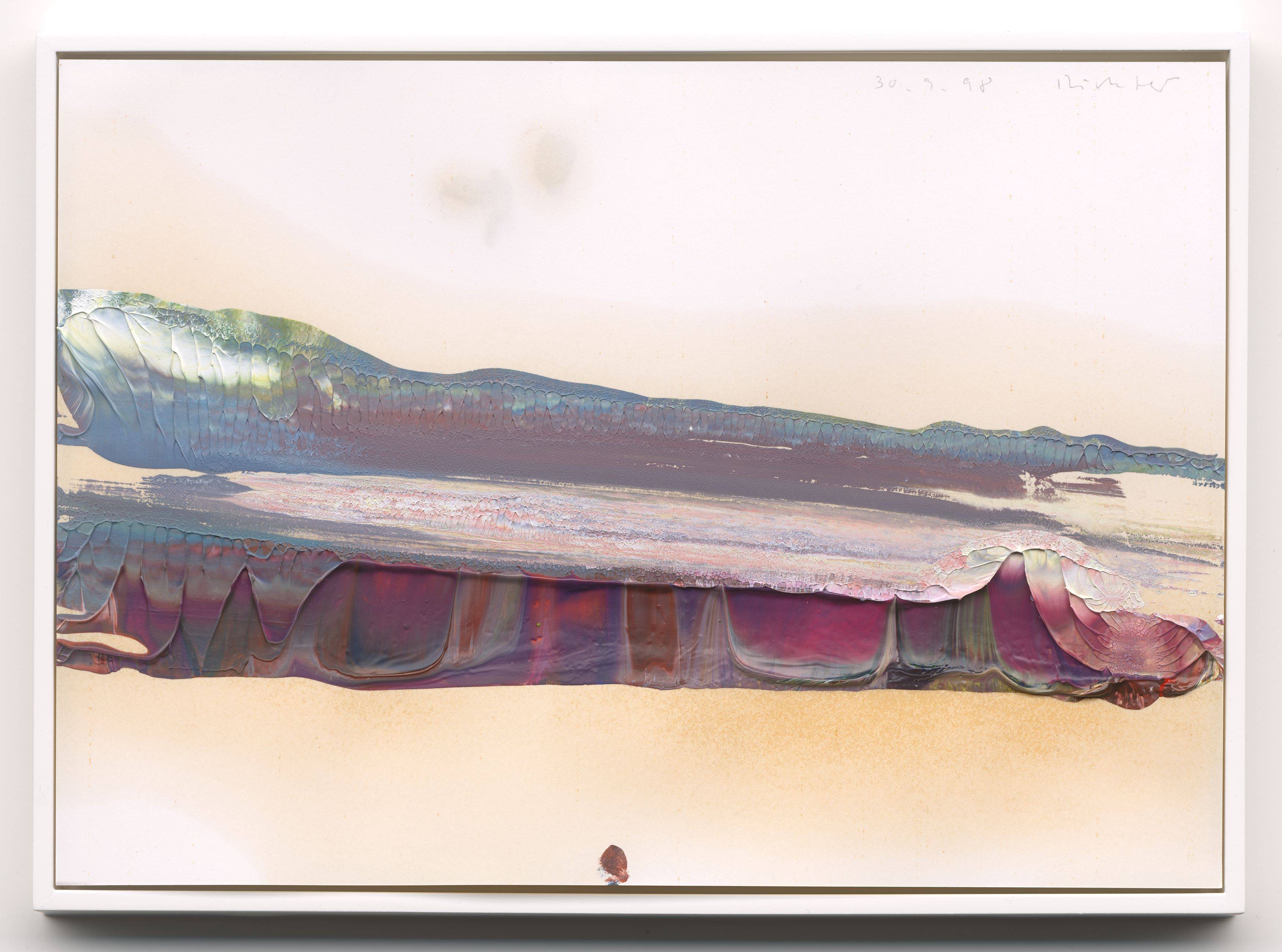 This picture shows the following artwork: Gerhard Richter. ”30.9.98”. 1998.
