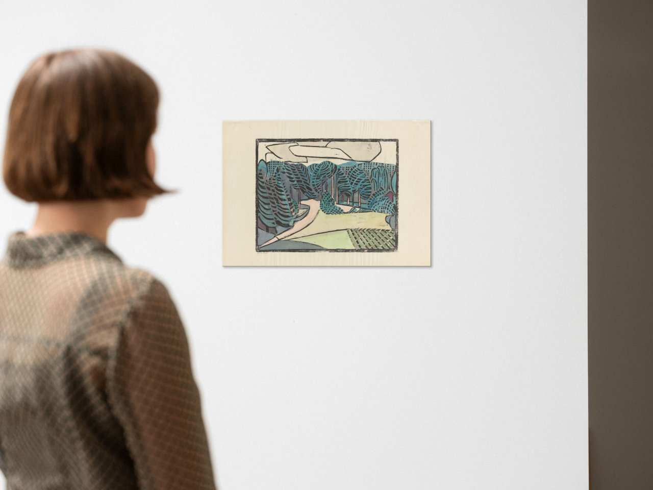 This picture shows the following artwork: Ewald Mataré. ”Finnland A1”. 1930.