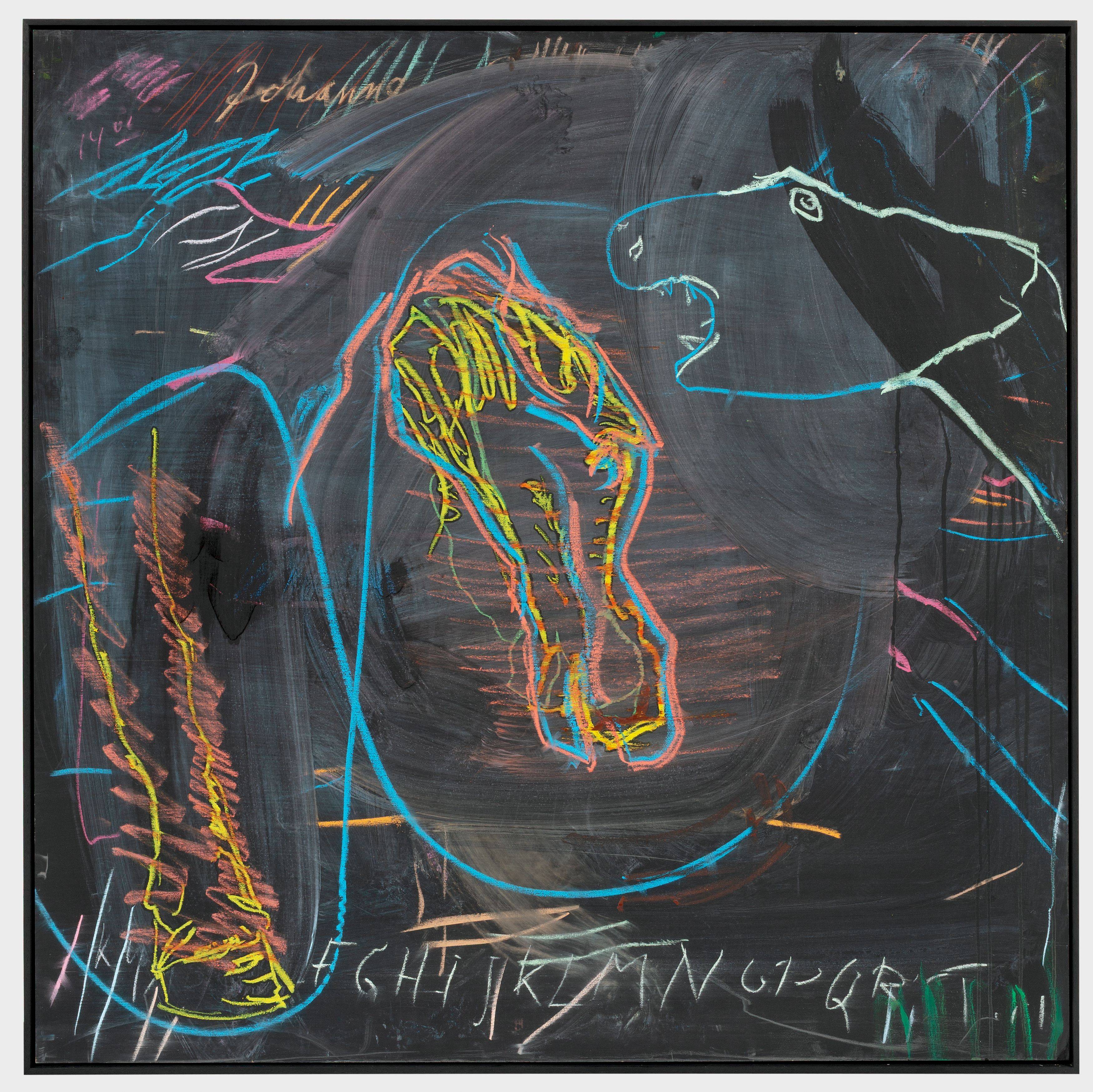 This picture shows the following artwork: Per Kirkeby. Untitled. 2009.