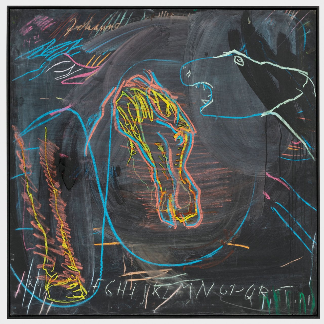 This picture shows the following artwork: Per Kirkeby. Untitled. 2009.
