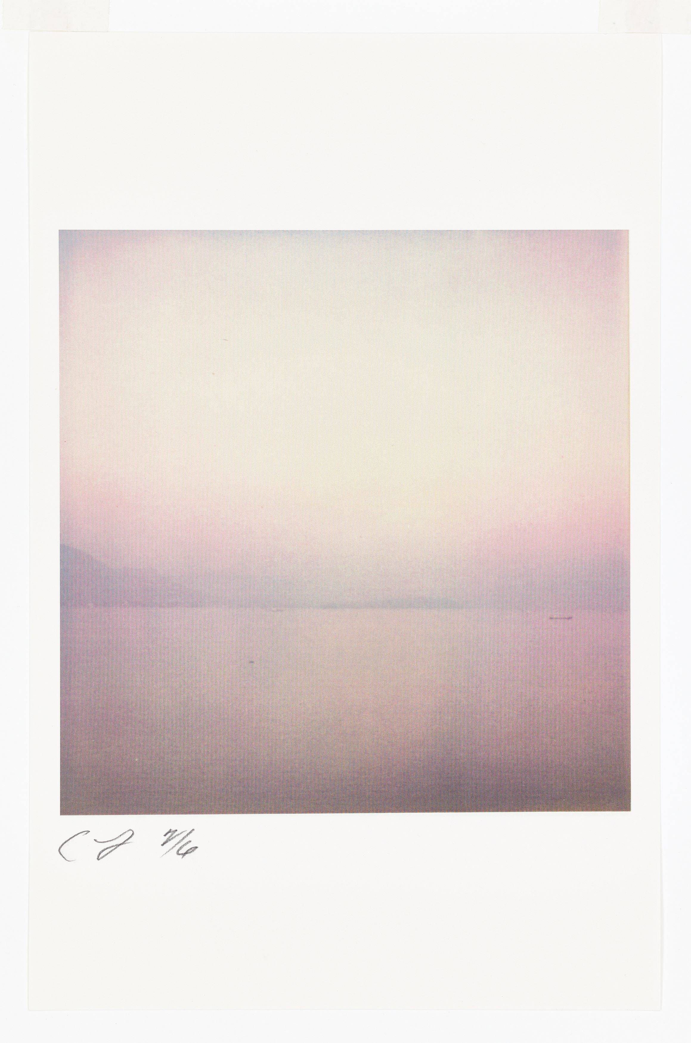 This picture shows the following artwork: Cy Twombly. Bay of Gaeta. 2005.