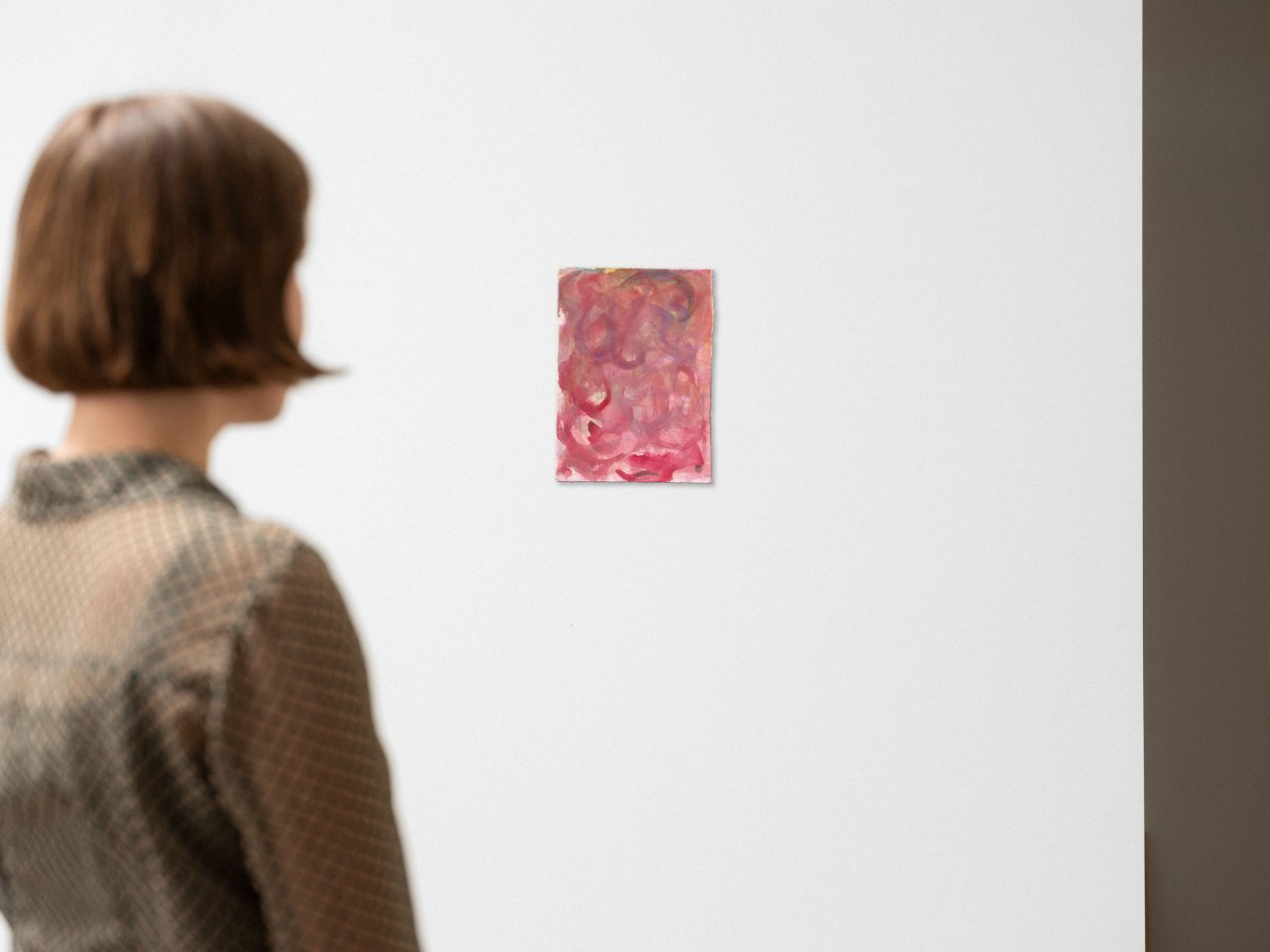 This picture shows the following artwork: Gotthard Graubner. Untitled. 1980.