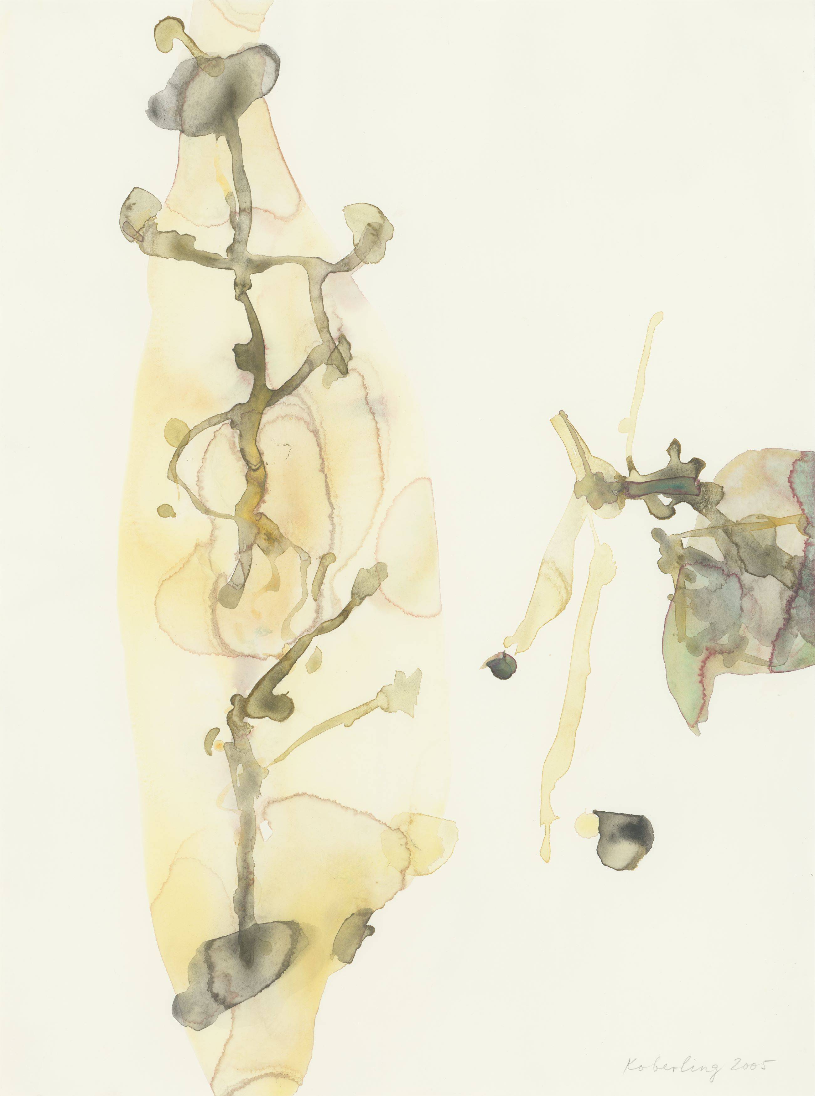 Auf diesem Bild ist das folgende Kunstwerk zu sehen: Bernd Koberling. Ohne Titel. 2005.