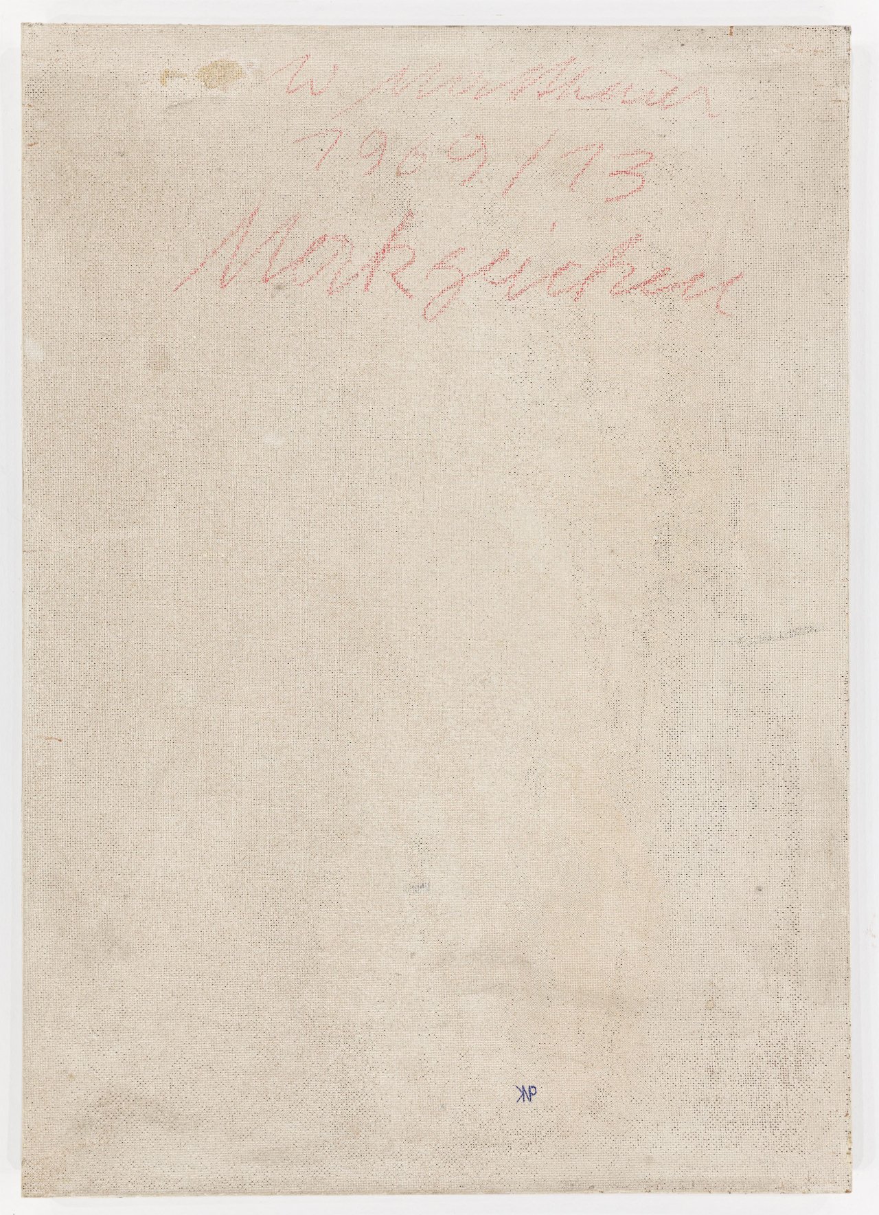 Auf diesem Bild ist das folgende Kunstwerk zu sehen: Wolfgang Mattheuer. „Merkzeichen“. 1969.