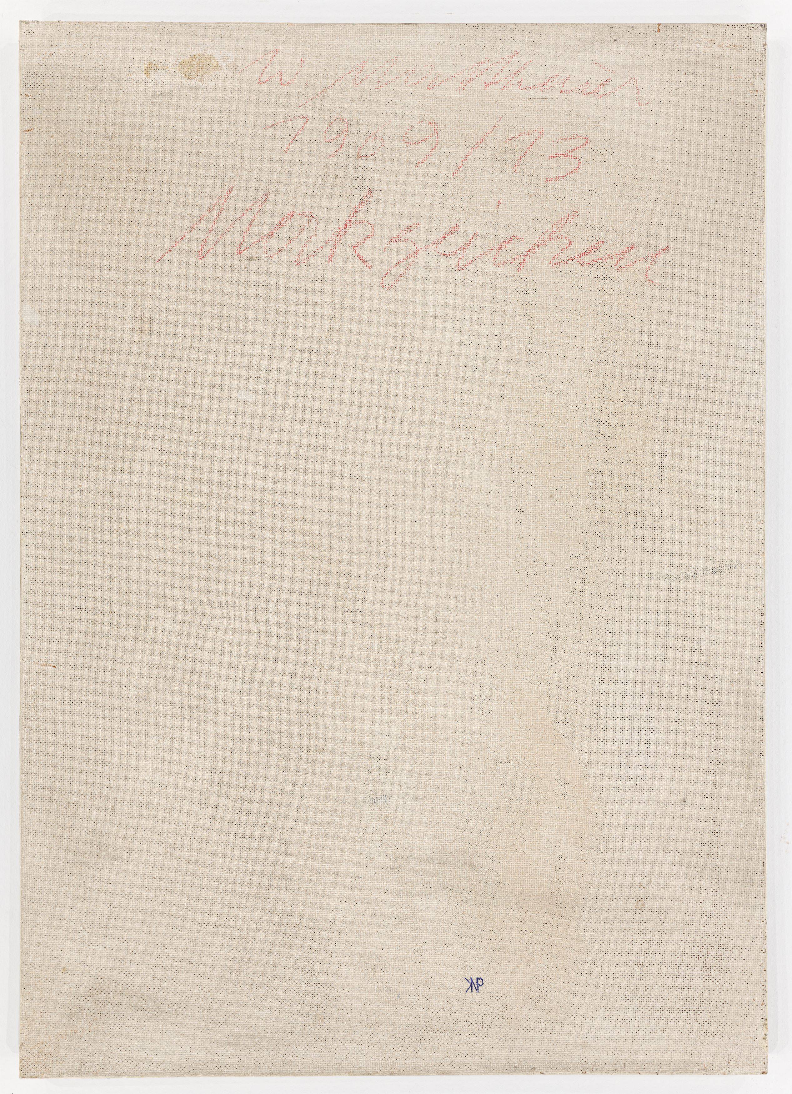 Auf diesem Bild ist das folgende Kunstwerk zu sehen: Wolfgang Mattheuer. „Merkzeichen“. 1969.