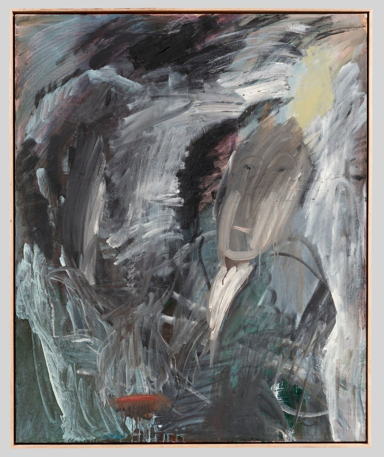This picture shows the following artwork: Per Kirkeby. Untitled. 1981.