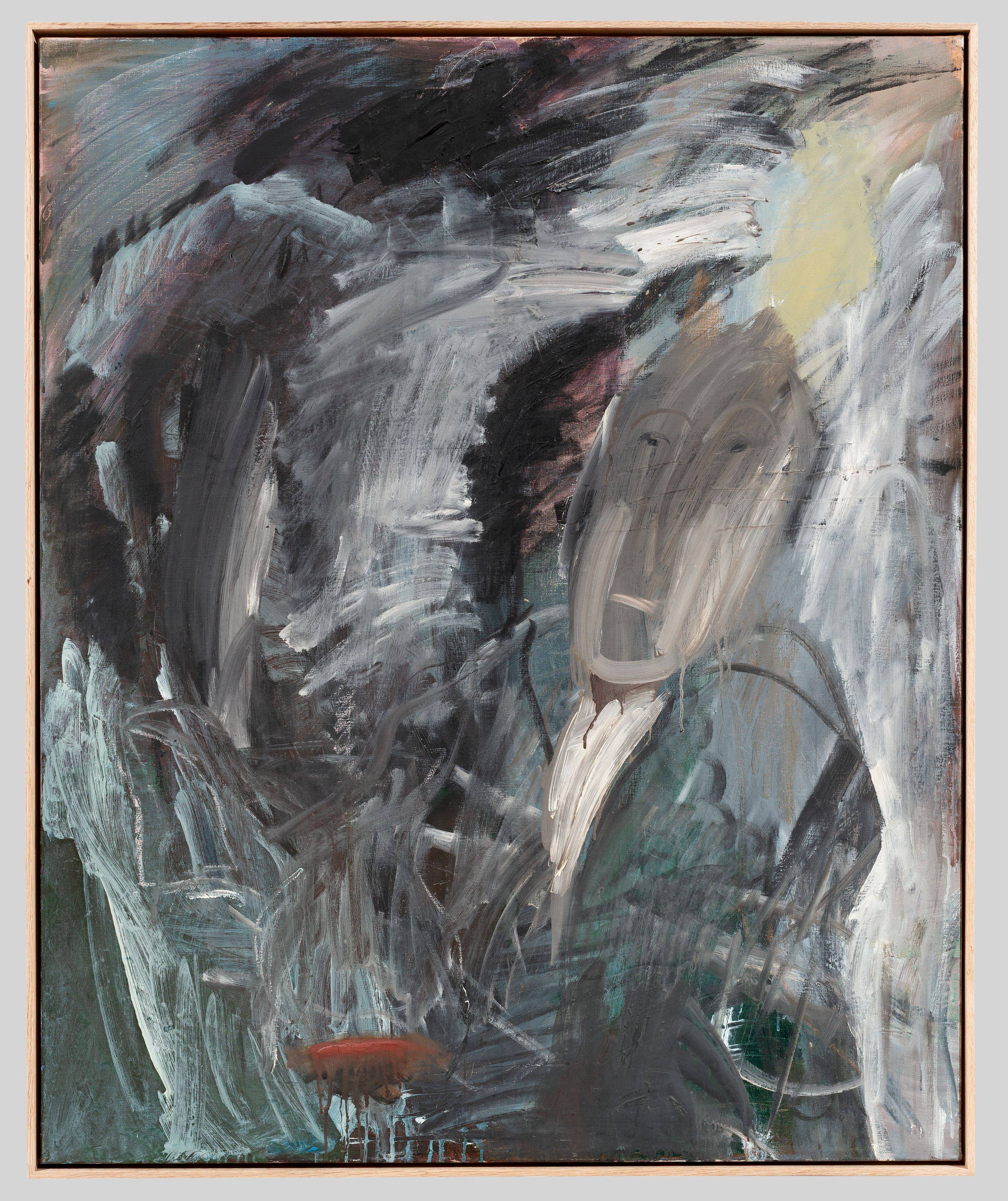 This picture shows the following artwork: Per Kirkeby. Untitled. 1981.