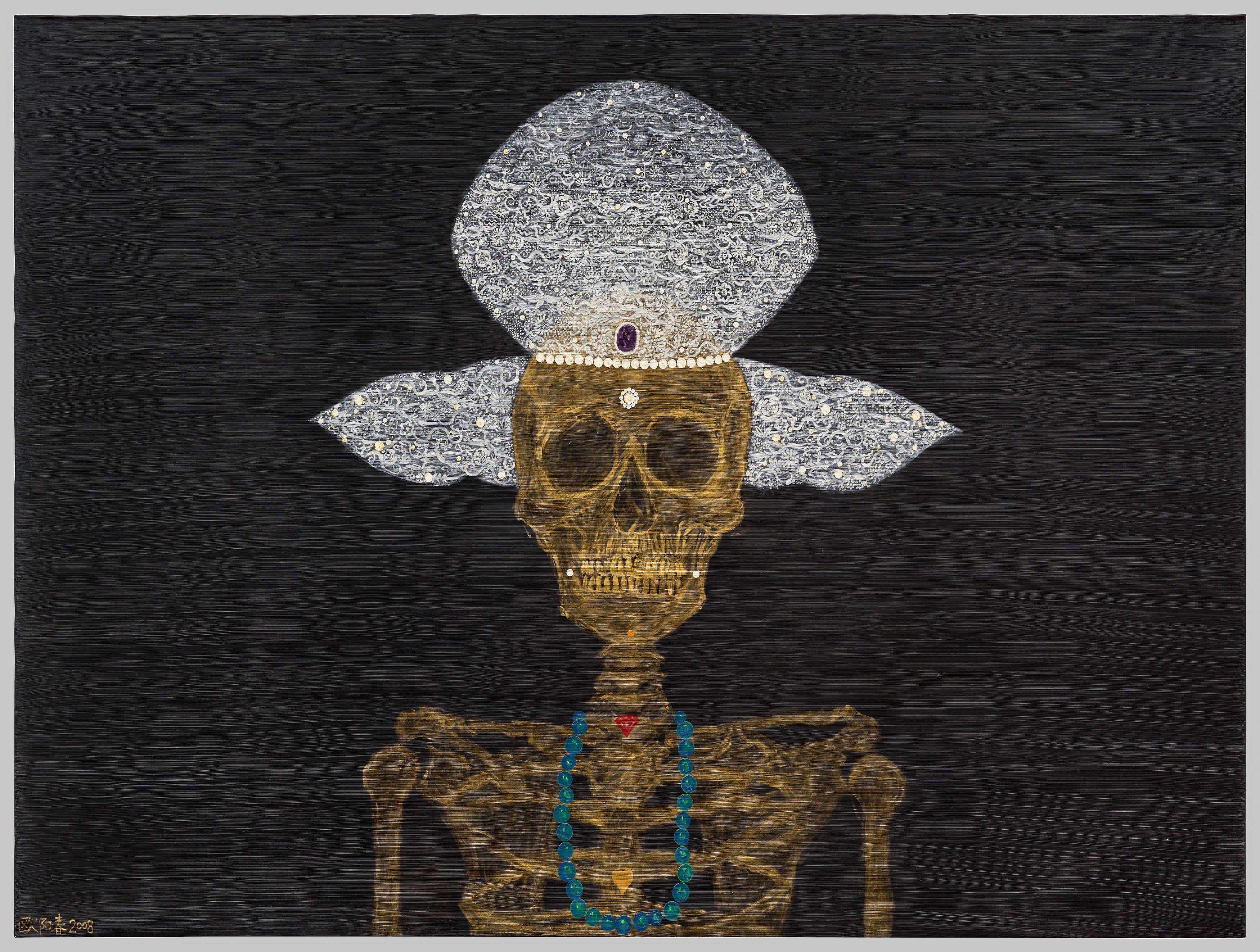This picture shows the following artwork: Ouyang Chun. ”The King's Woman”. 2008.