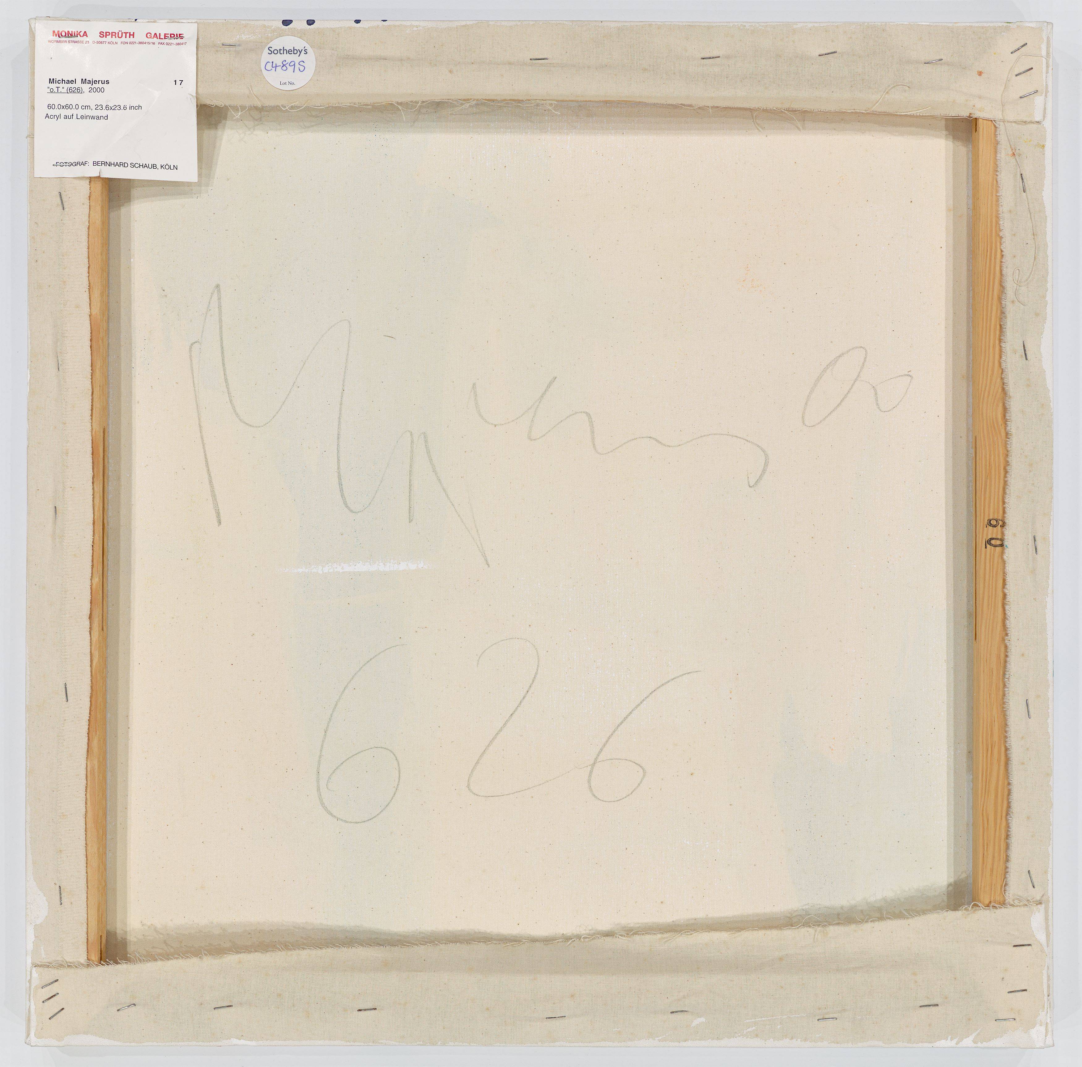 This picture shows the following artwork: Michel Majerus. Untitled (626). 2000.