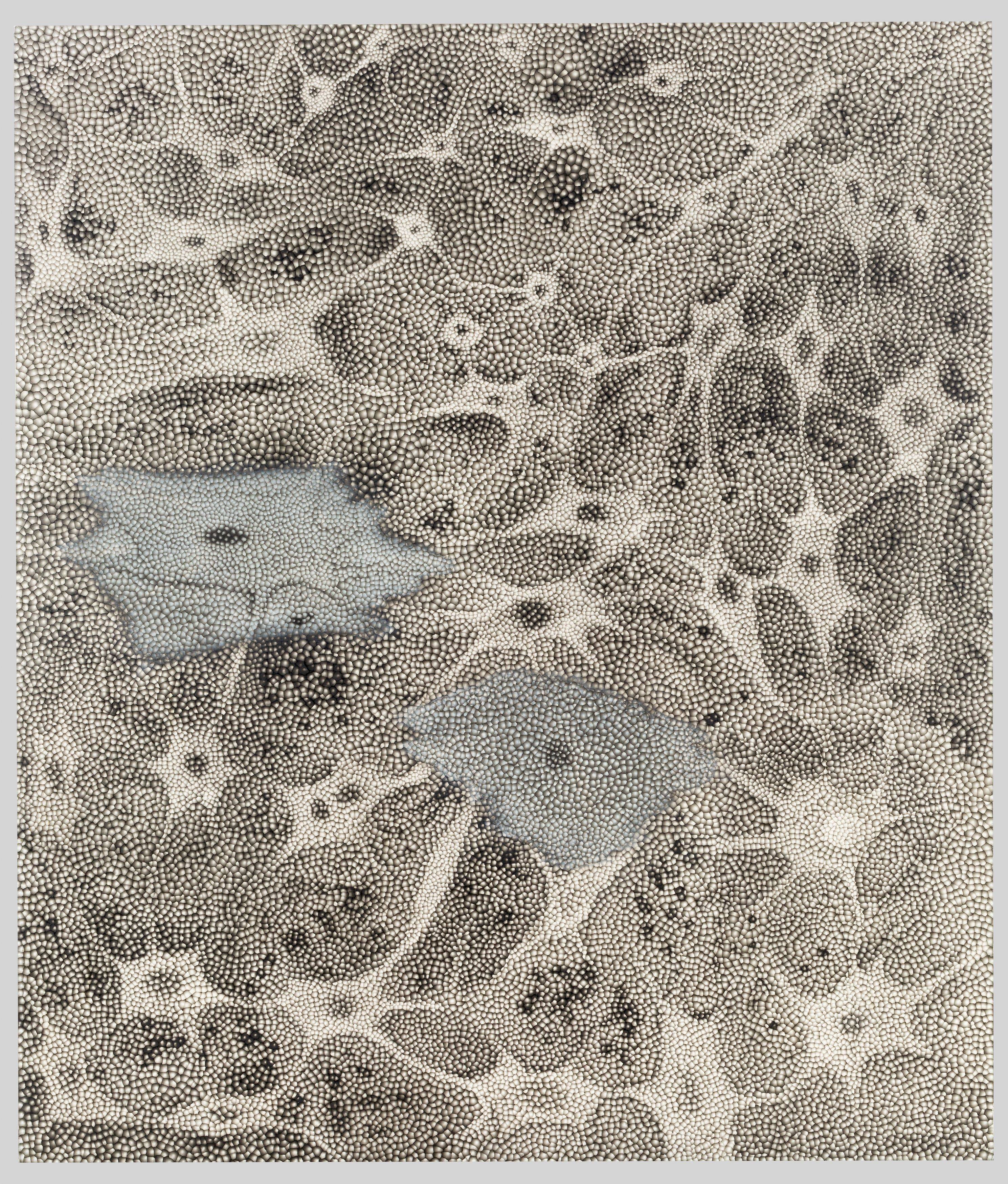 This picture shows the following artwork: Ross Bleckner. ”PATHWAY”. 1998.