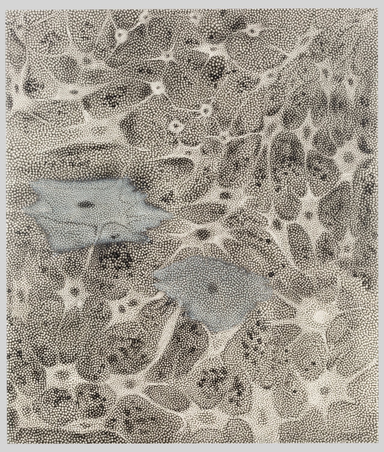 This picture shows the following artwork: Ross Bleckner. ”PATHWAY”. 1998.