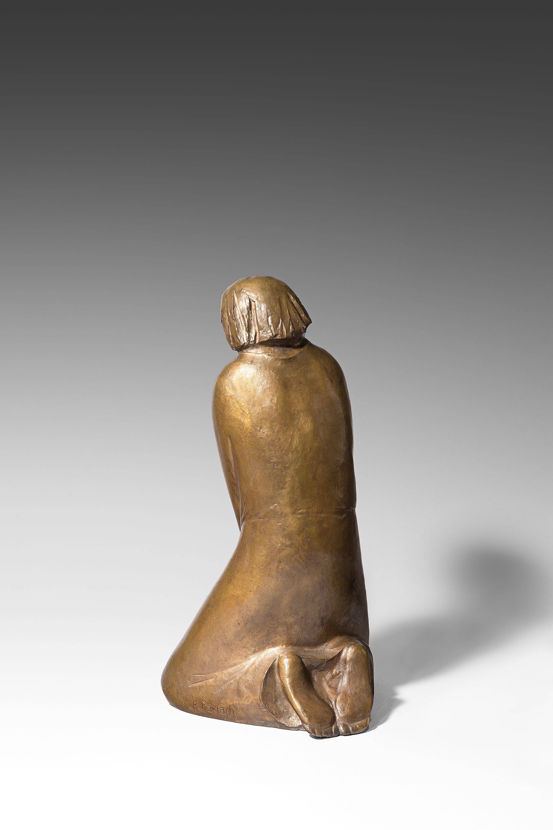 This picture shows the following artwork: Ernst Barlach. ”Der Zweifler”. 1931.