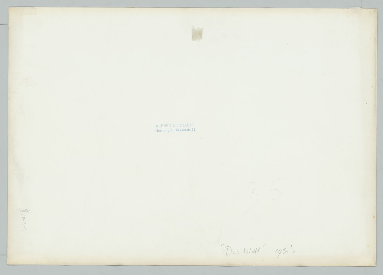 This picture shows the following artwork: Alfred Ehrhardt. From the series ”Kurische Nehrung”. 1934.