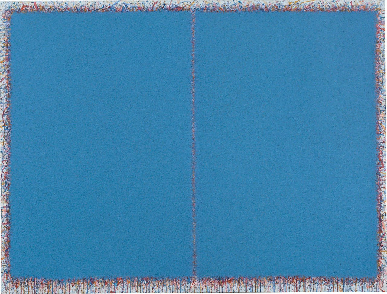 Auf diesem Bild ist das folgende Kunstwerk zu sehen: Bernd Berner. „flächenraum“. 1983.