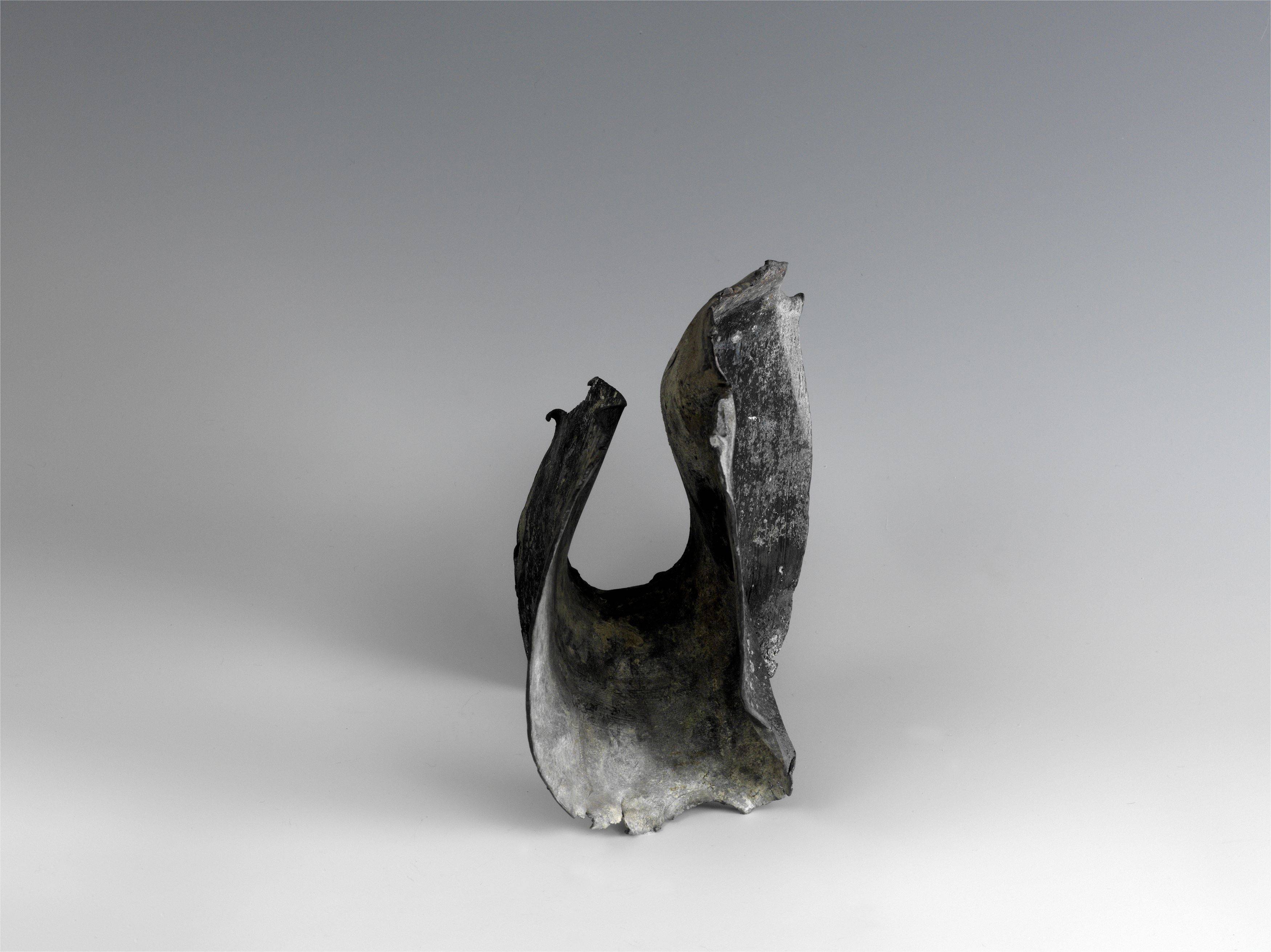 Auf diesem Bild ist das folgende Kunstwerk zu sehen: Hermann Glöckner. Aufbiegung. 1971.