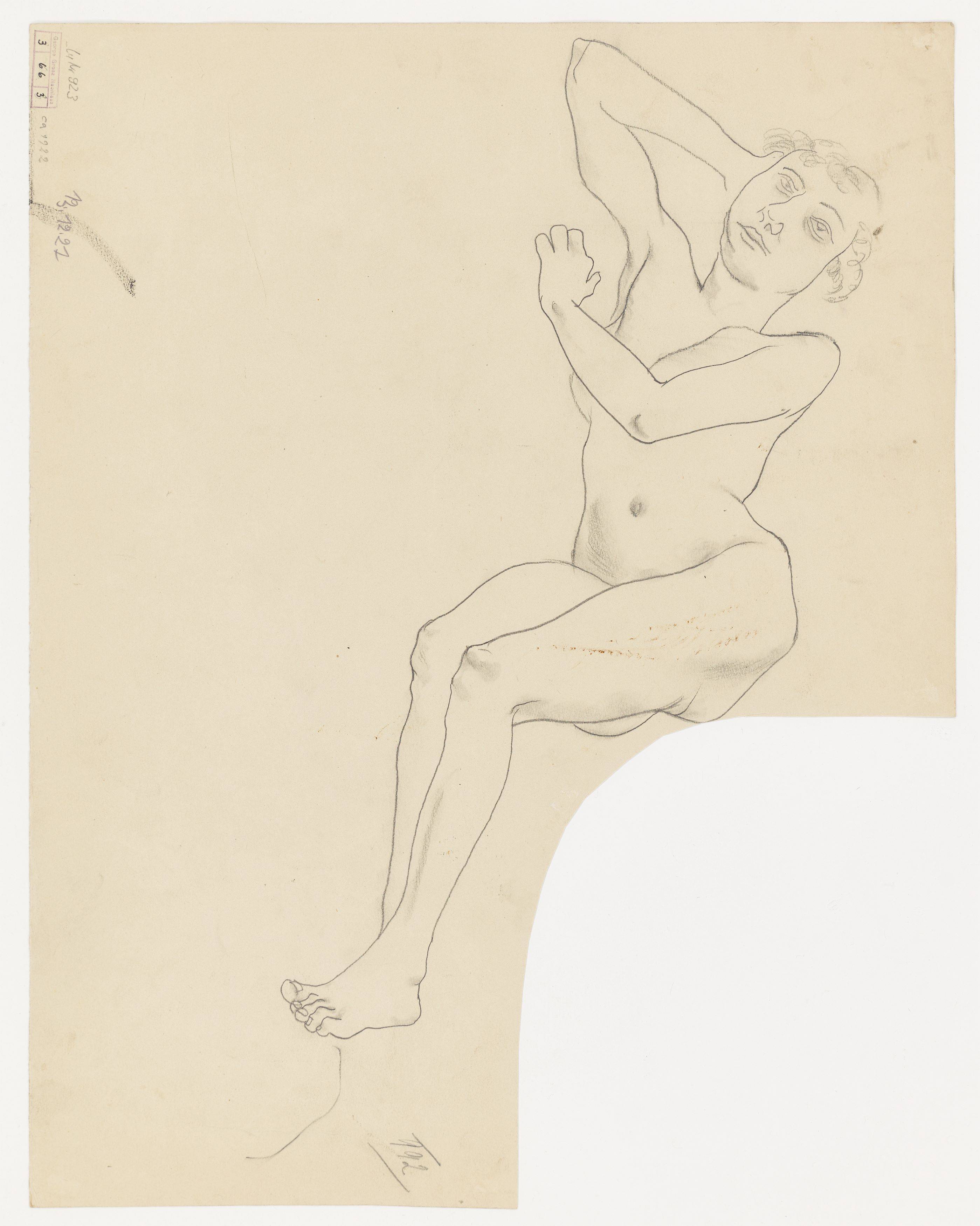 This picture shows the following artwork: George Grosz. Amerika. Circa 1922.