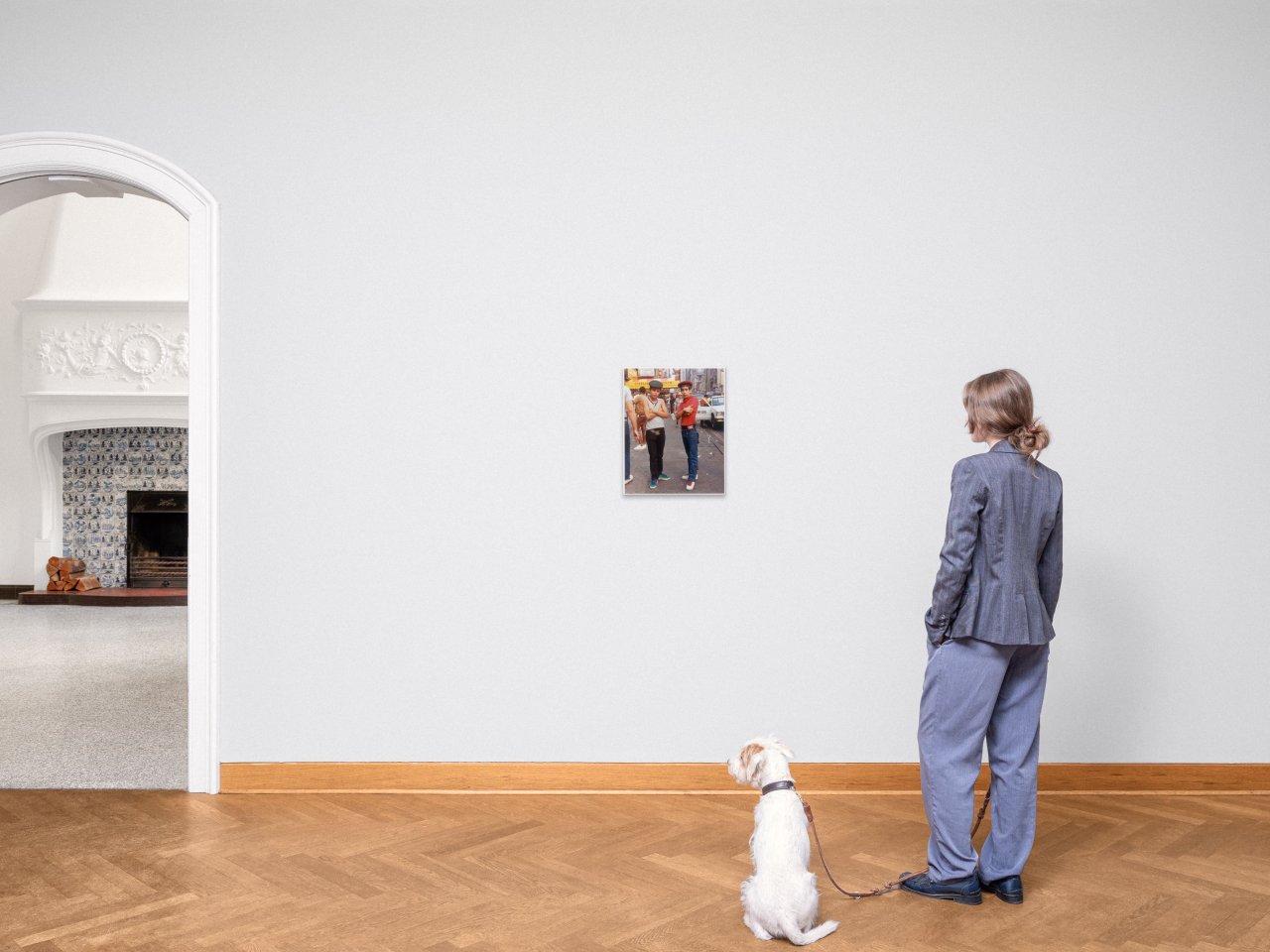 Auf diesem Bild ist das folgende Kunstwerk zu sehen: Jamel Shabazz. Double Trouble, Manhattan, NYC. 1981.