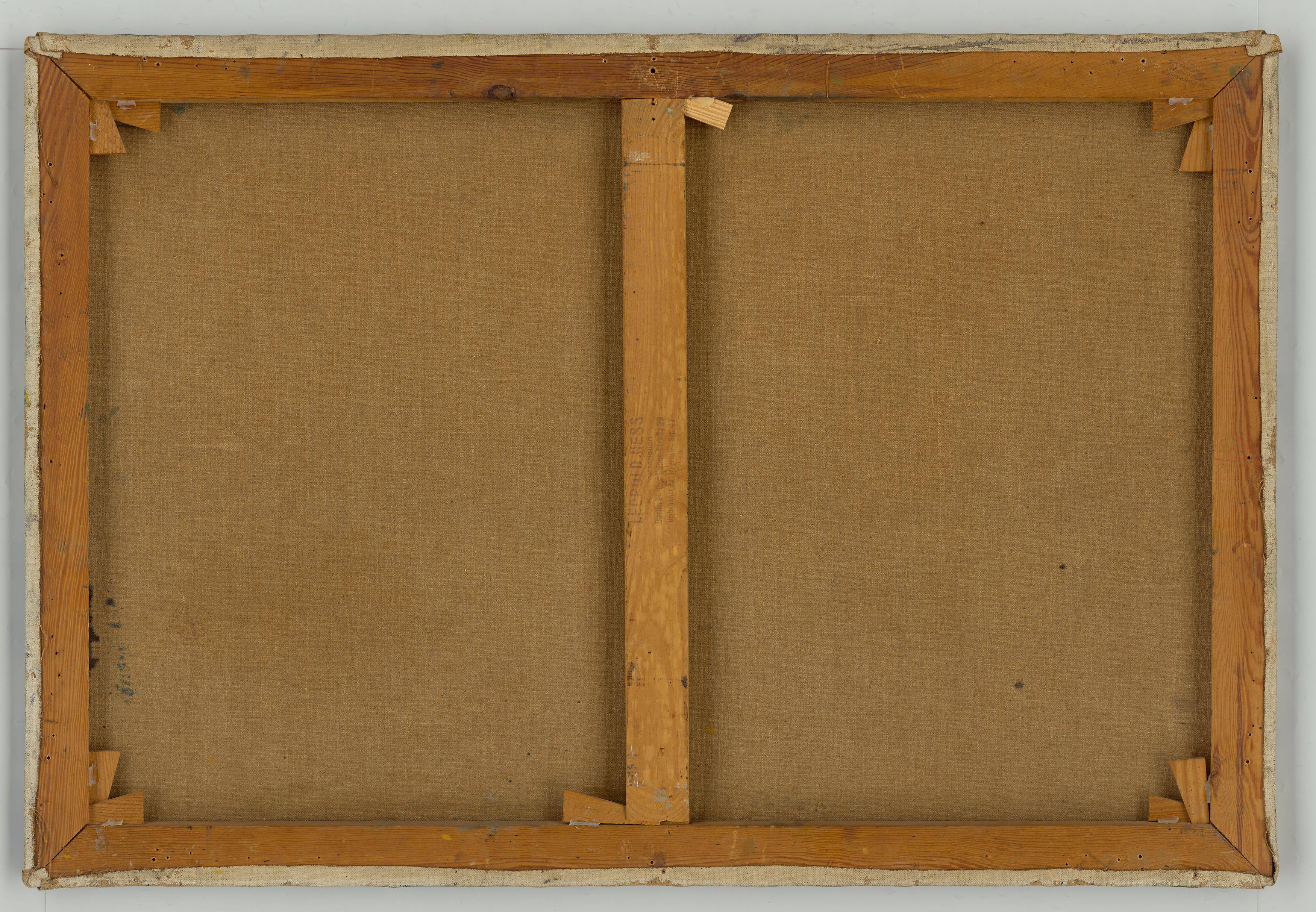 Auf diesem Bild ist das folgende Kunstwerk zu sehen: Max Beckmann. „Springbrunnen in Baden-Baden“. 1936.