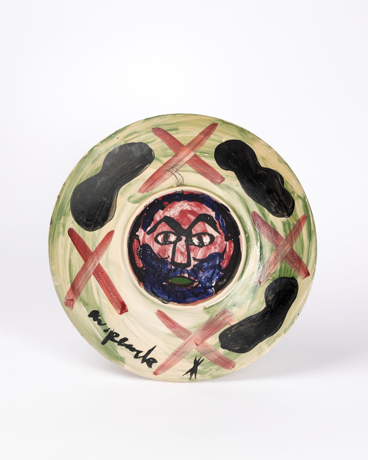 Auf diesem Bild ist das folgende Kunstwerk zu sehen: A.R. Penck. Ohne Titel.