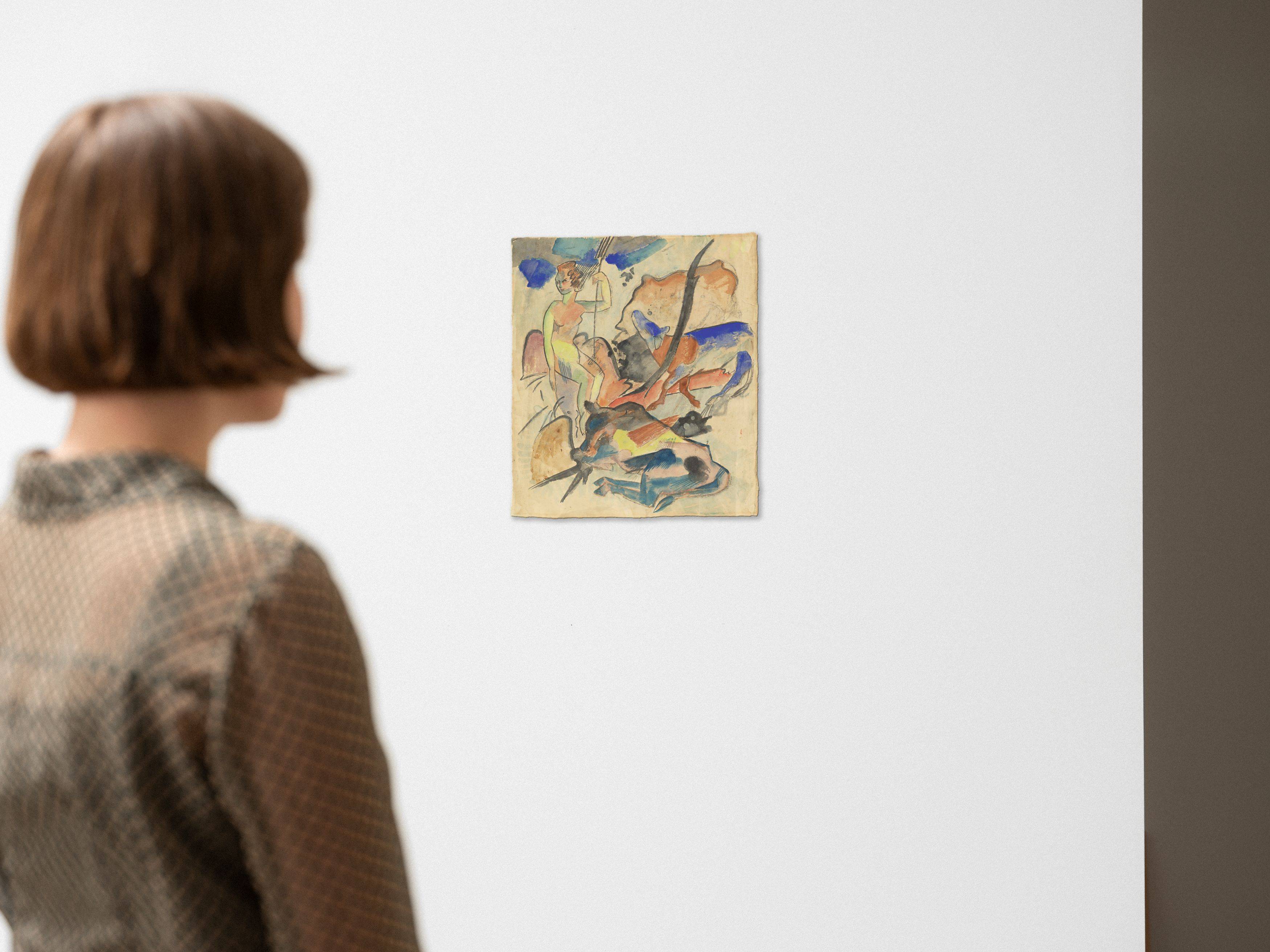 This picture shows the following artwork: Heinrich Campendonk. 