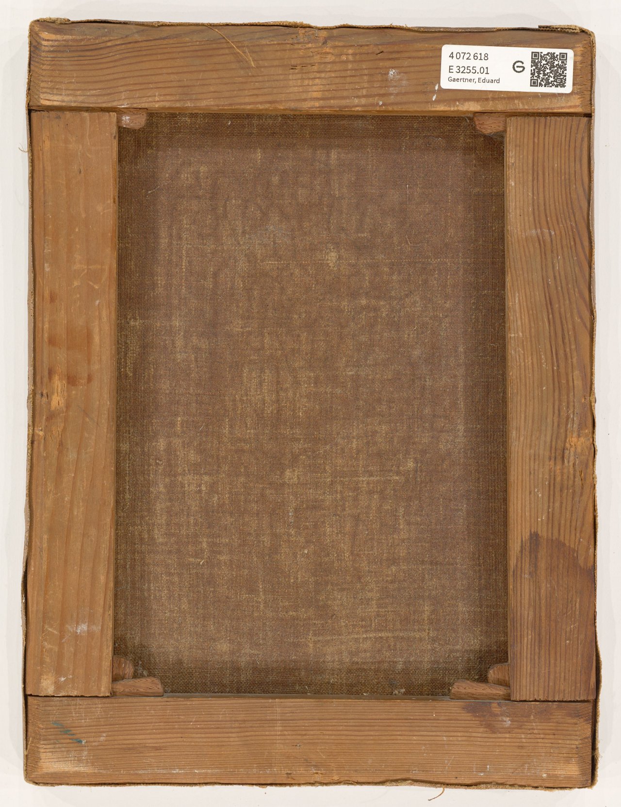 This picture shows the following artwork: Eduard Gaertner. Portrait of a young Berlin woman. 1844.