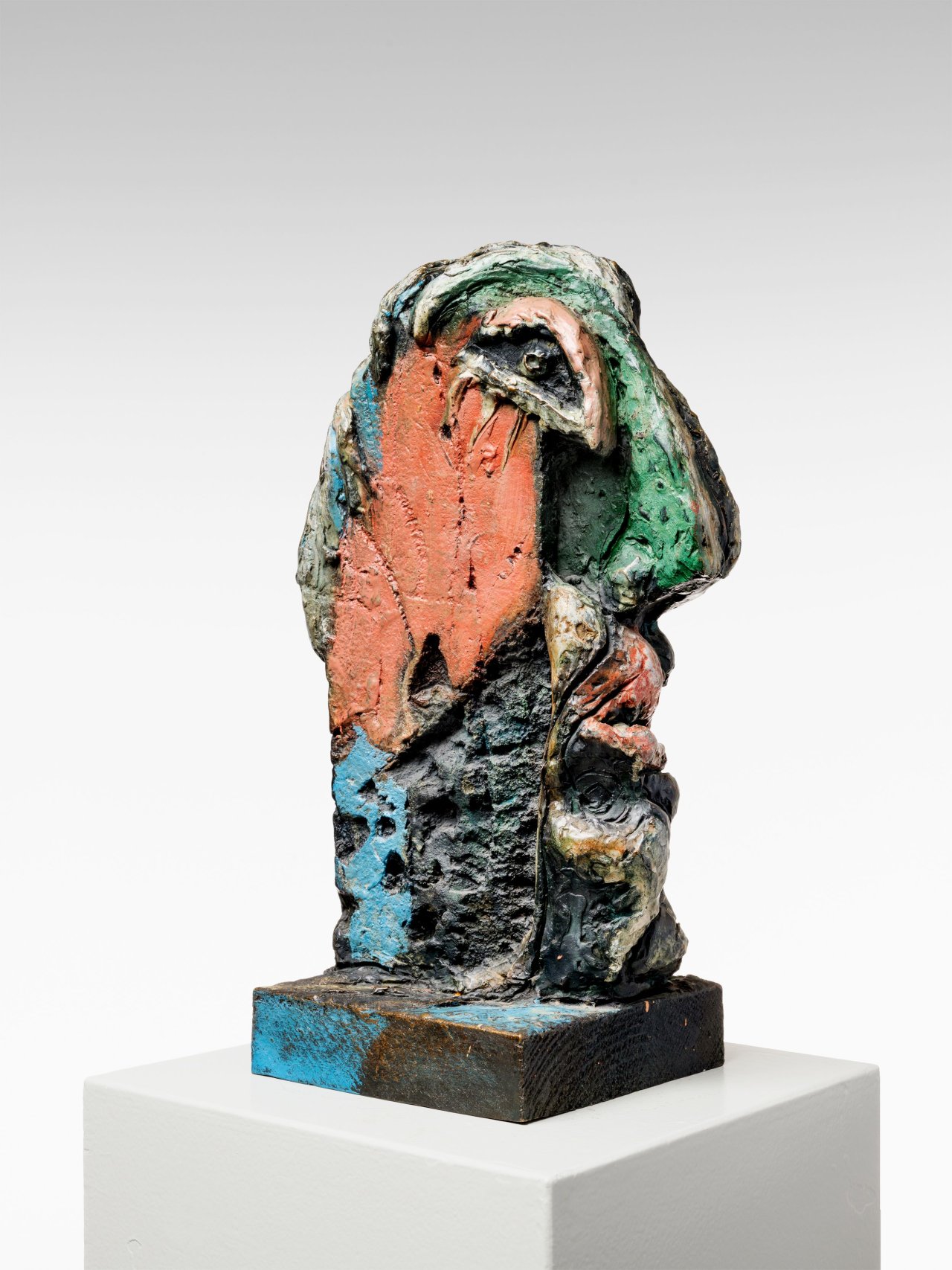 This picture shows the following artwork: Markus Lüpertz. Il Principe, from the series ”Bürger von Florenz”. 1983.