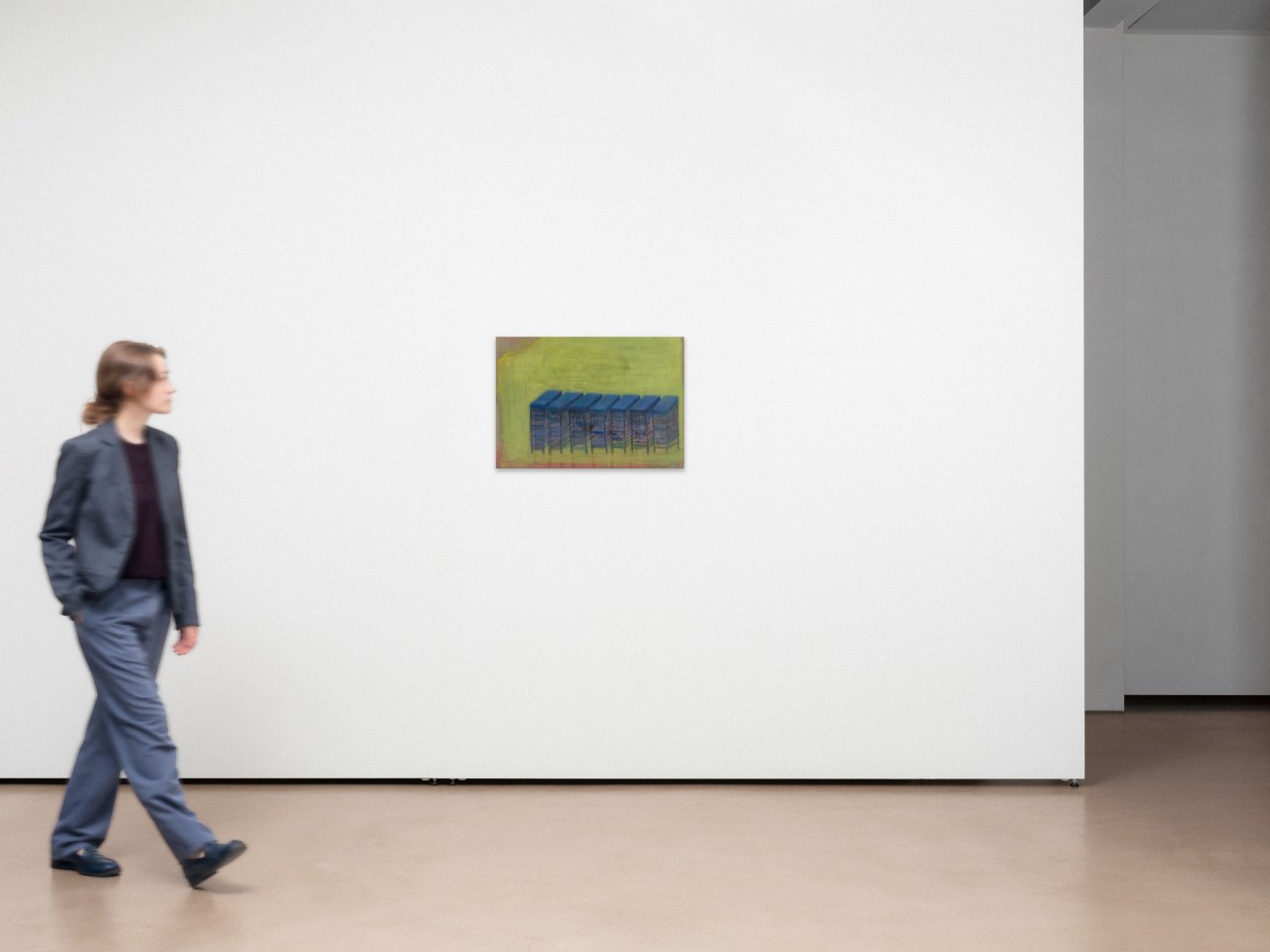 Auf diesem Bild ist das folgende Kunstwerk zu sehen: Guillermo Kuitca. „UNTITLED“. 1993.