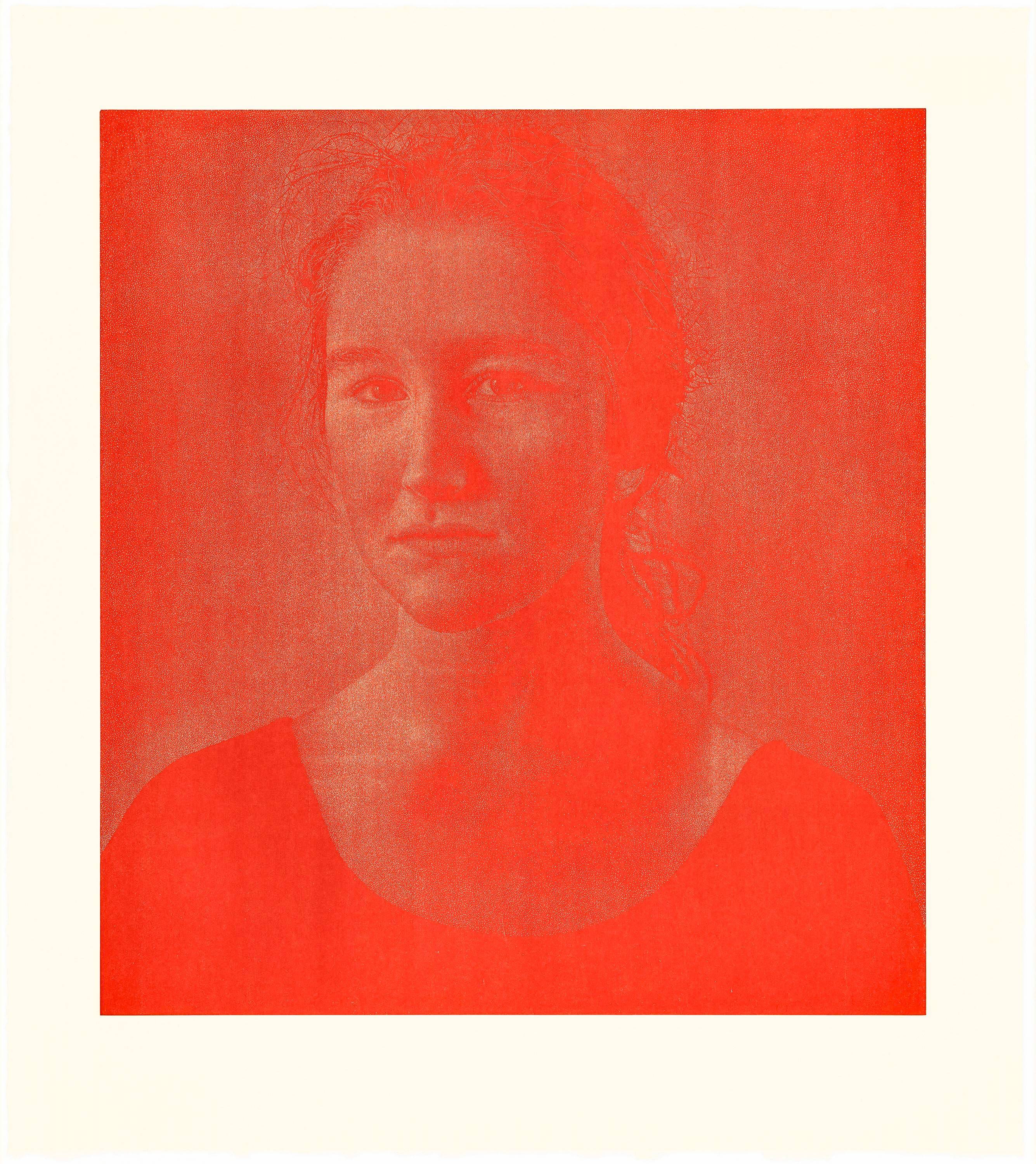 Auf diesem Bild ist das folgende Kunstwerk zu sehen: Franz Gertsch. „Silvia“. 2001/02.